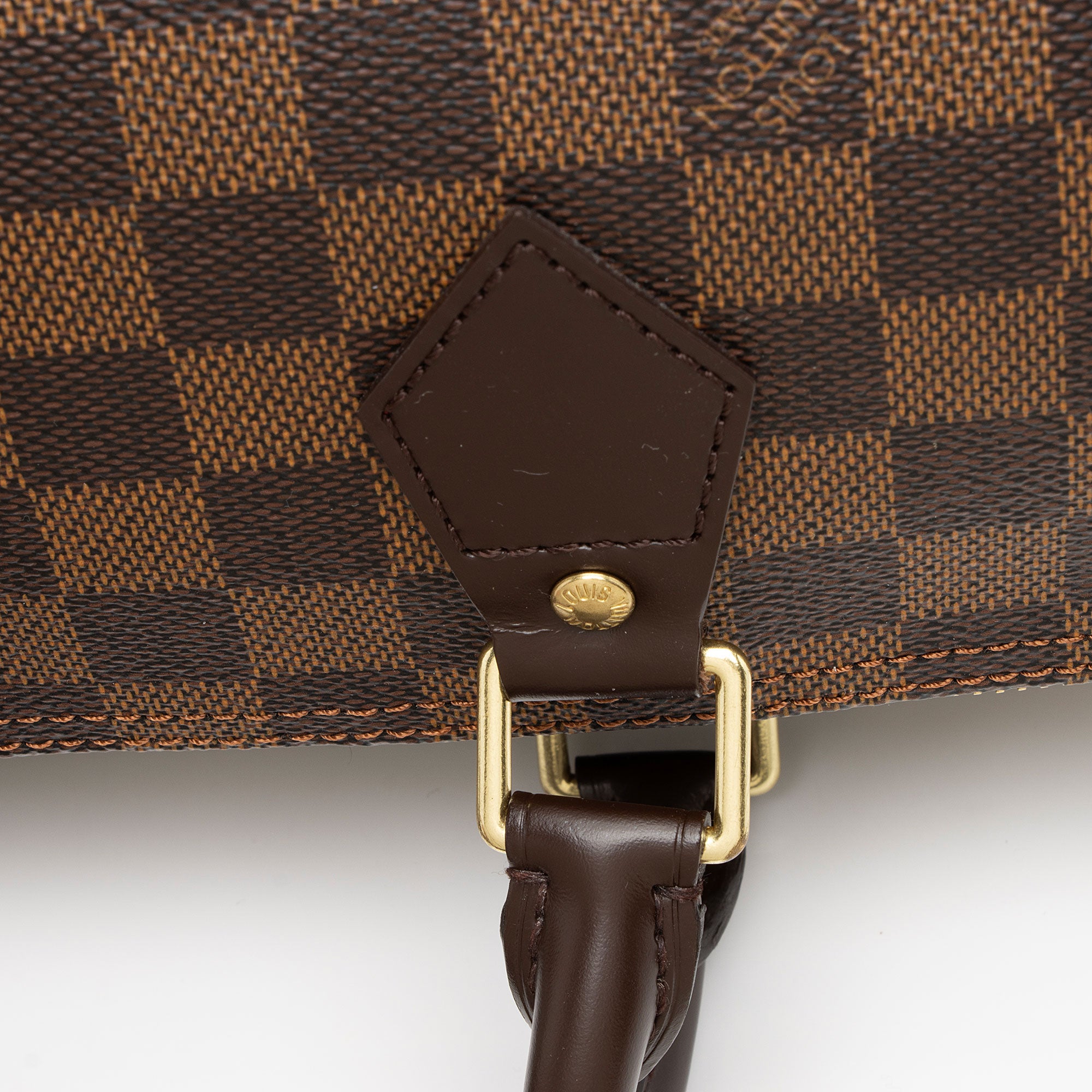 Louis Vuitton Damier Ebene Speedy 30 Satchel