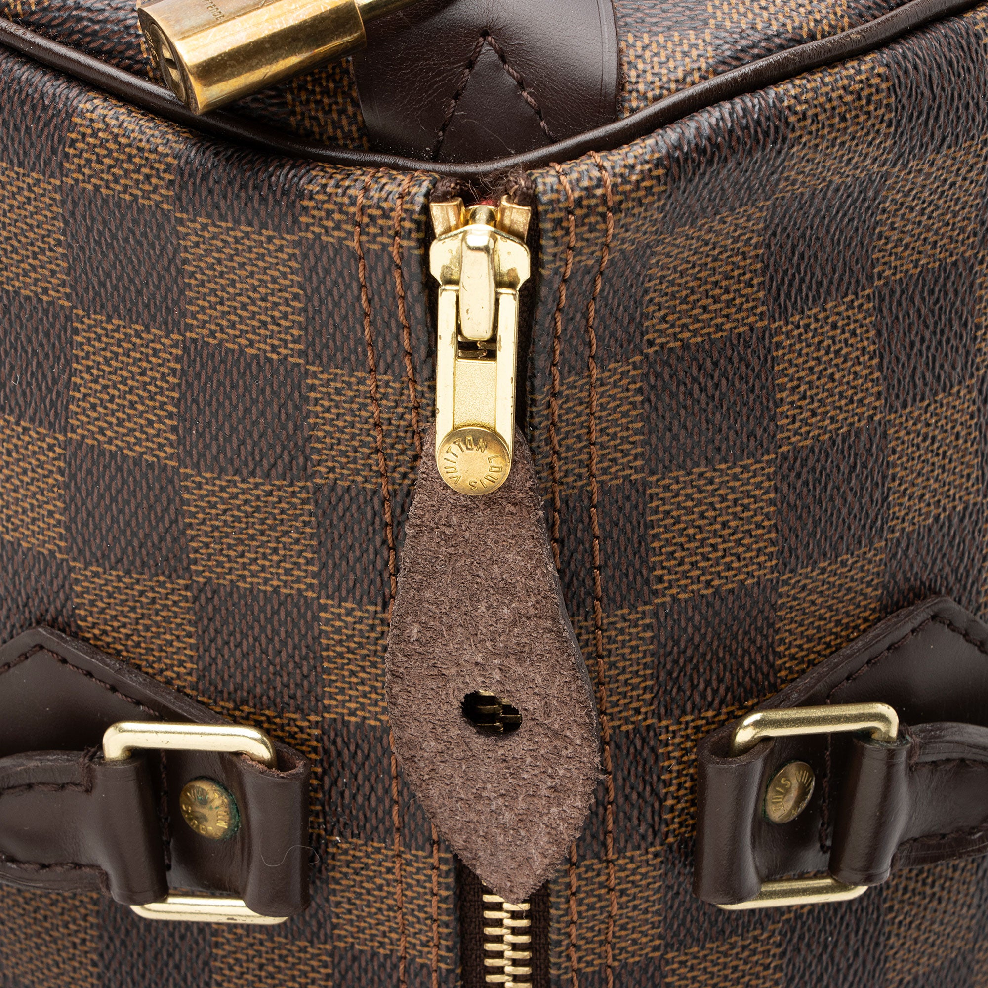 Louis Vuitton Damier Ebene Speedy 30 Satchel