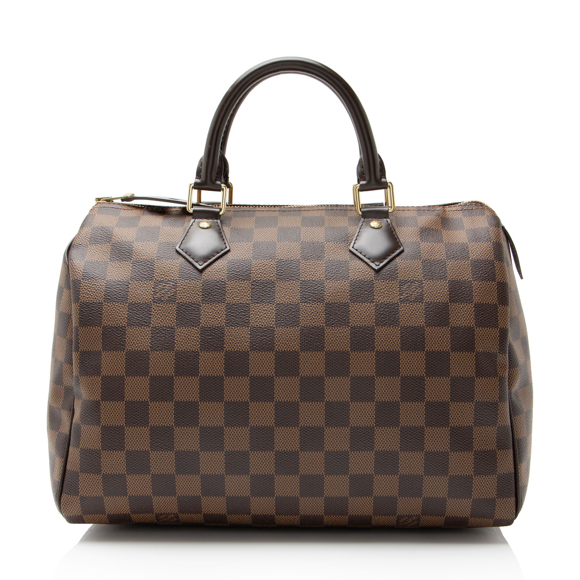Louis Vuitton Damier Ebene Speedy 30 Satchel