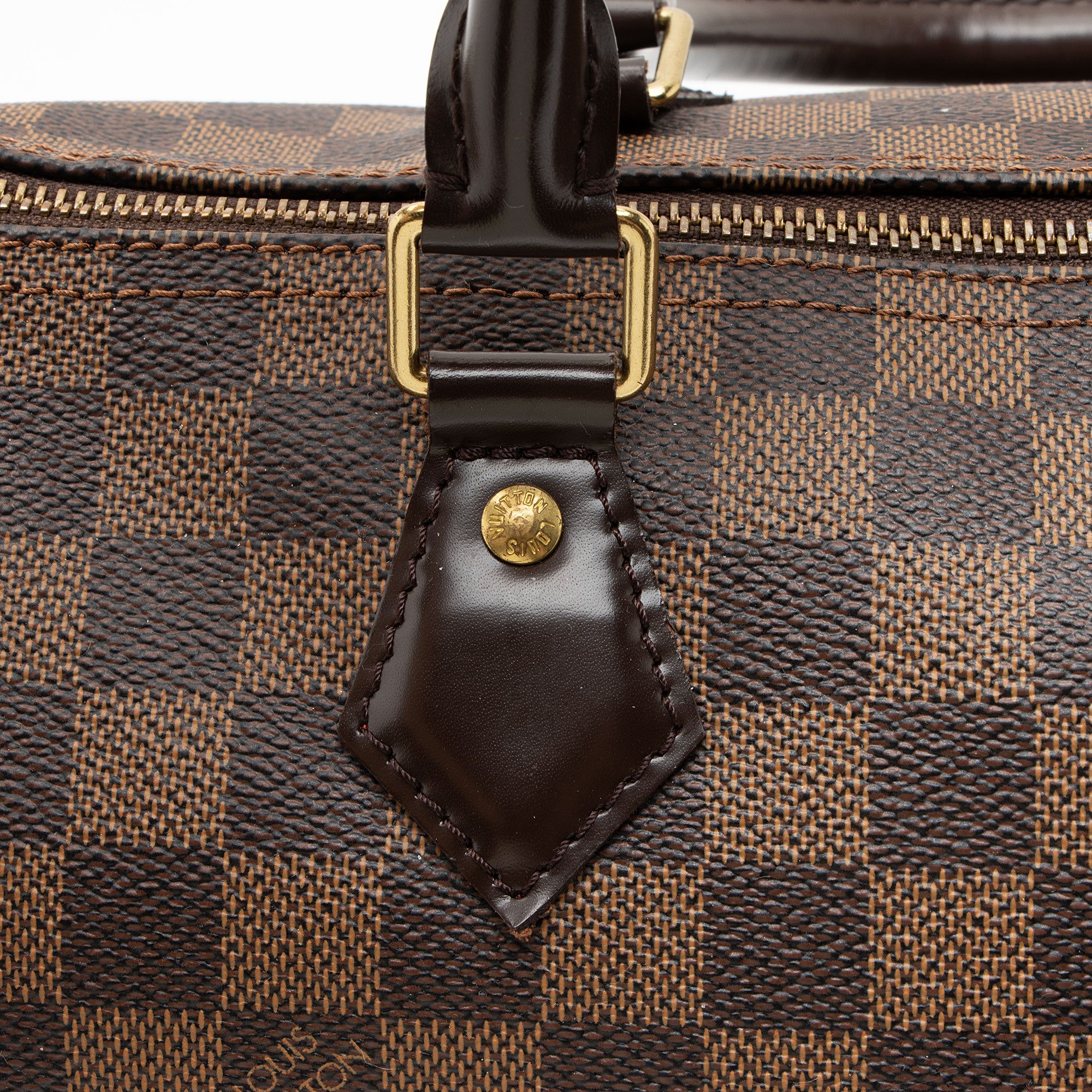 Louis Vuitton Damier Ebene Speedy 30 Satchel