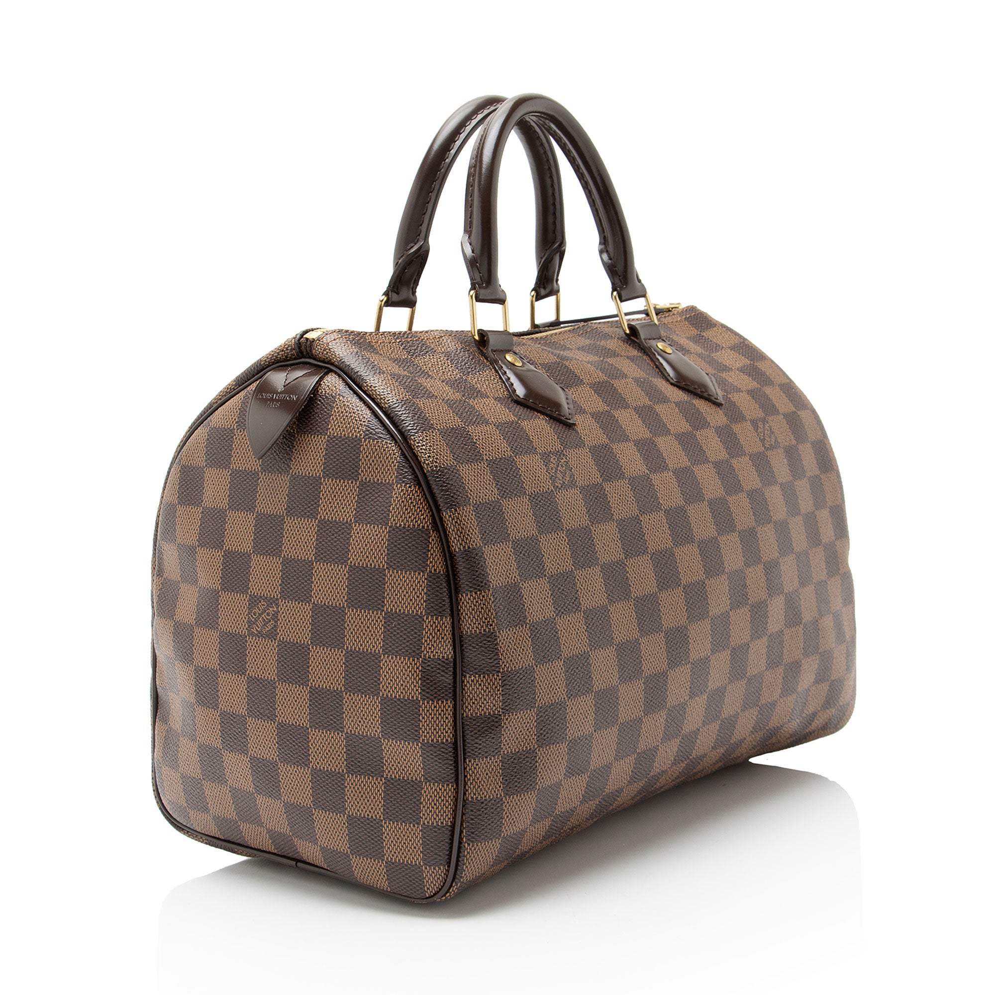 Louis Vuitton Damier Ebene Speedy 30 Satchel