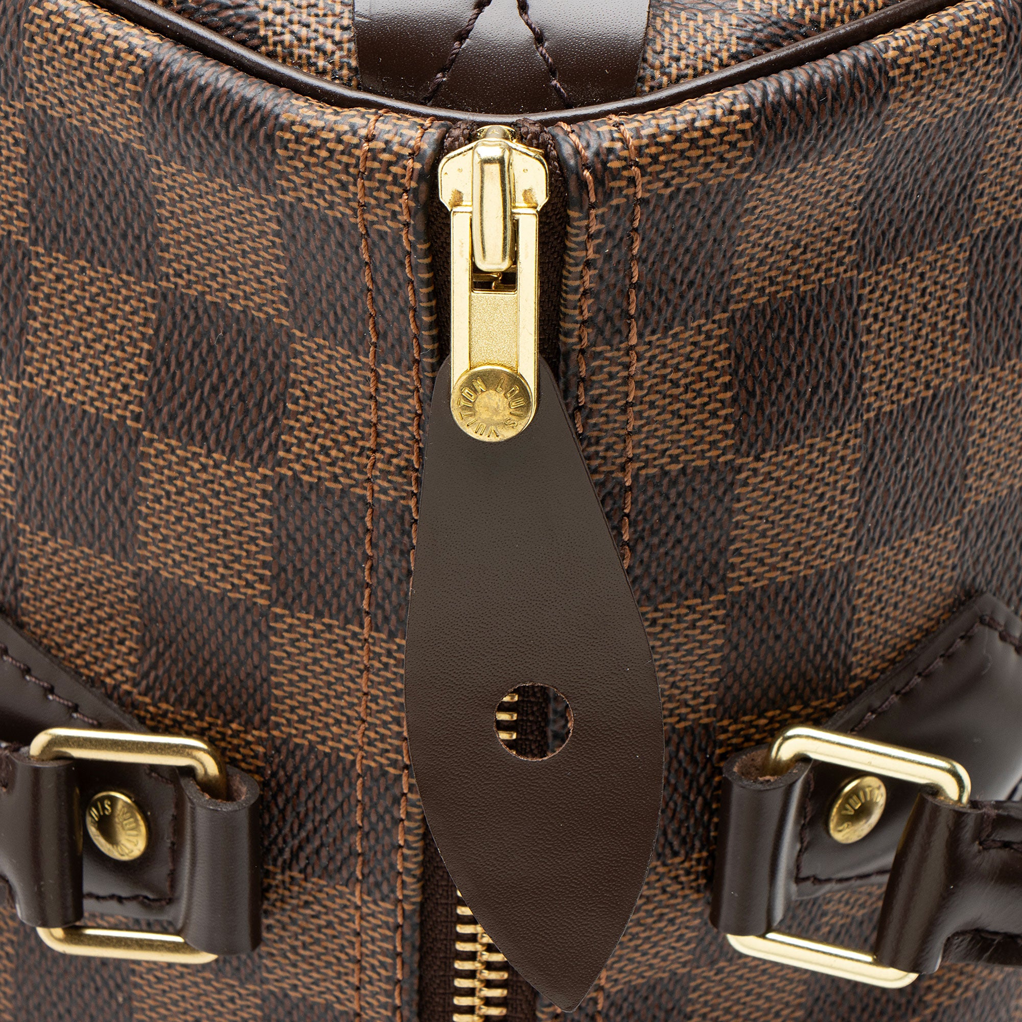 Louis Vuitton Damier Ebene Speedy 30 Satchel