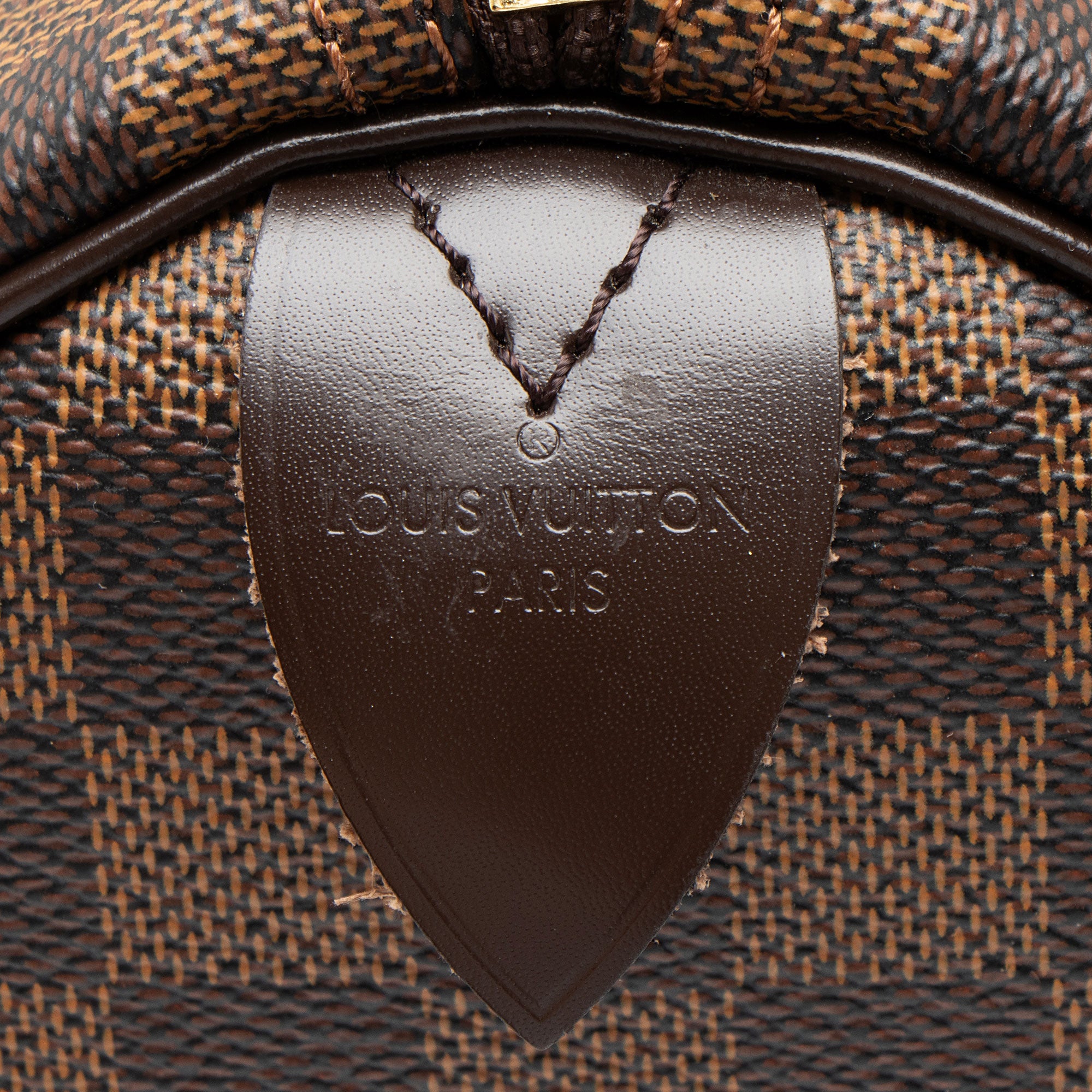 Louis Vuitton Damier Ebene Speedy 30 Satchel
