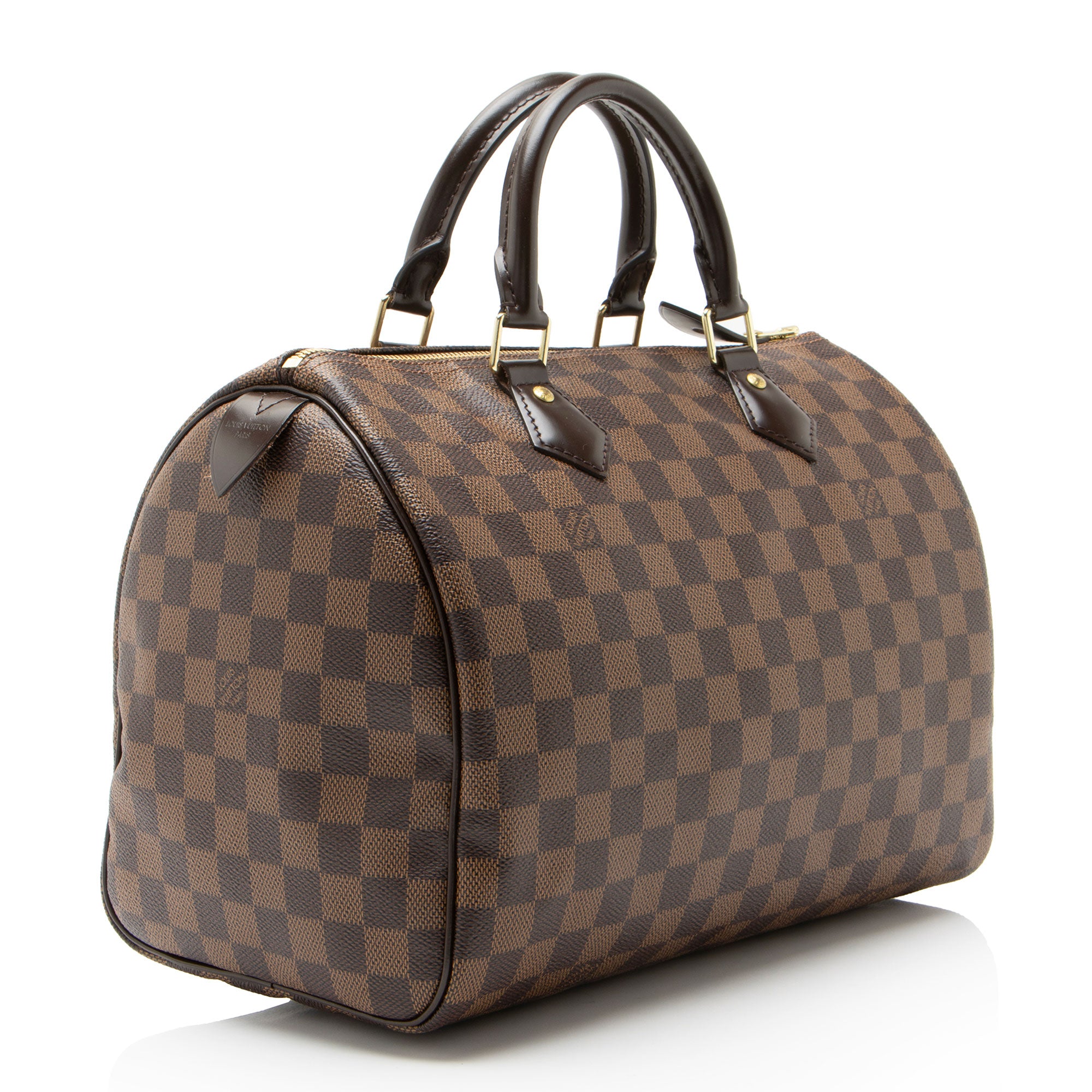 Louis Vuitton Damier Ebene Speedy 30 Satchel