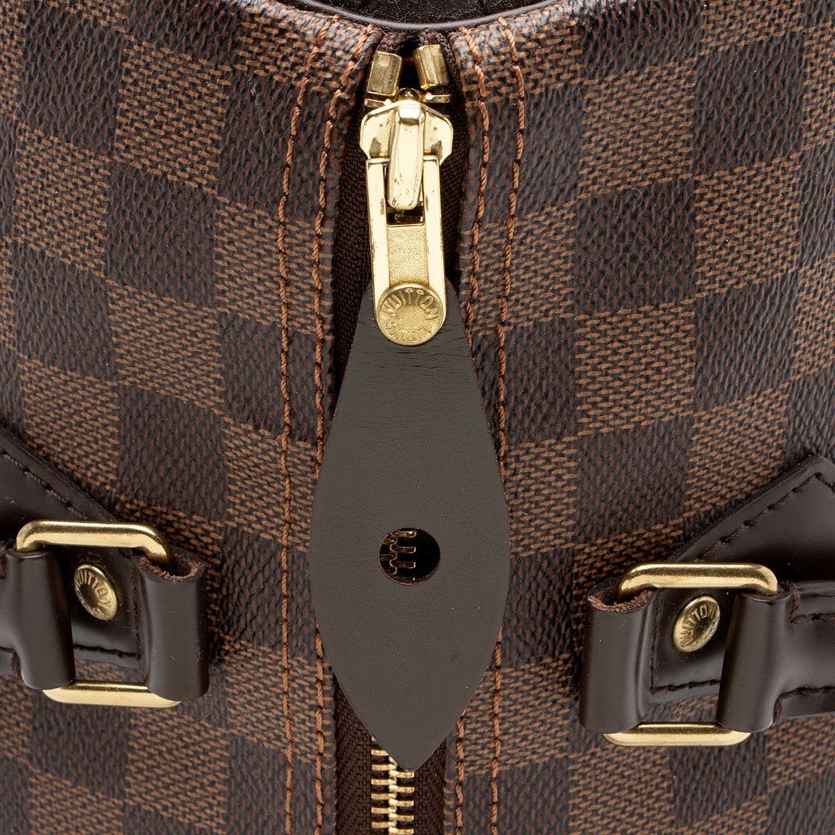 Louis Vuitton Damier Ebene Speedy 30 Satchel