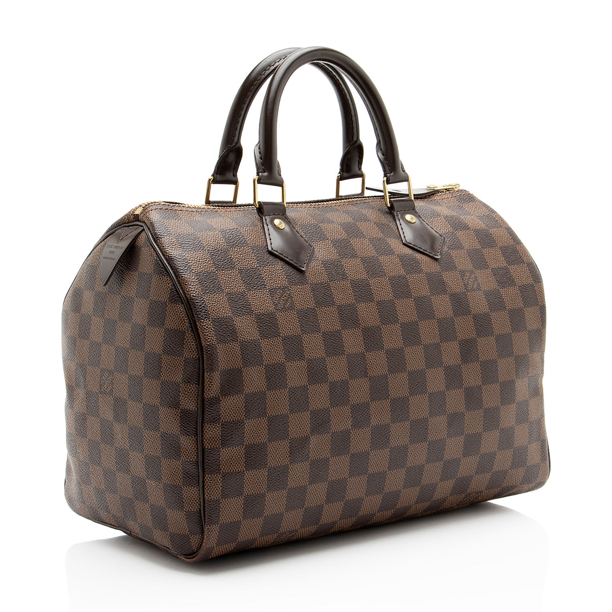 Louis Vuitton Damier Ebene Speedy 30 Satchel