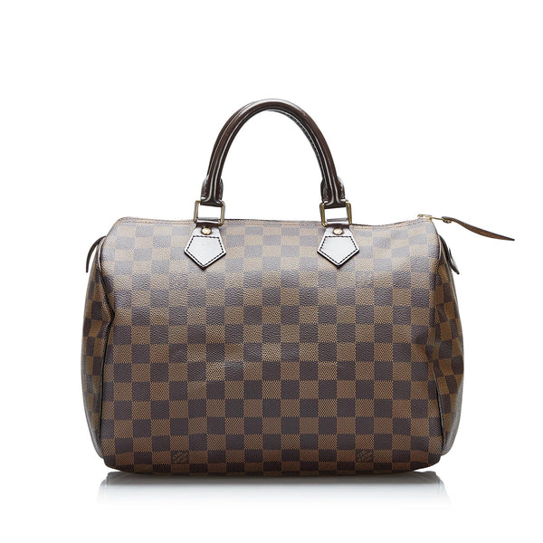 Louis Vuitton Speedy 30 Damier Ebene Bag