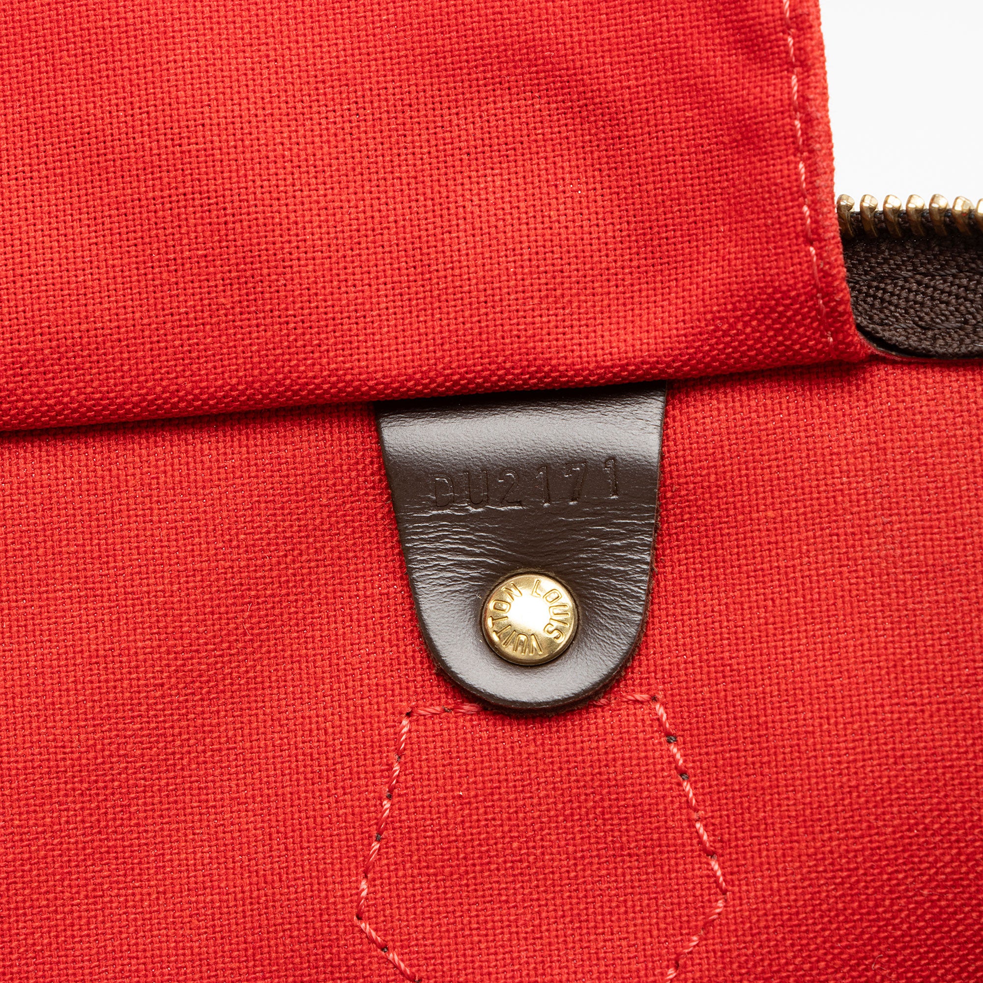 Louis Vuitton Damier Ebene Speedy 35 Satchel