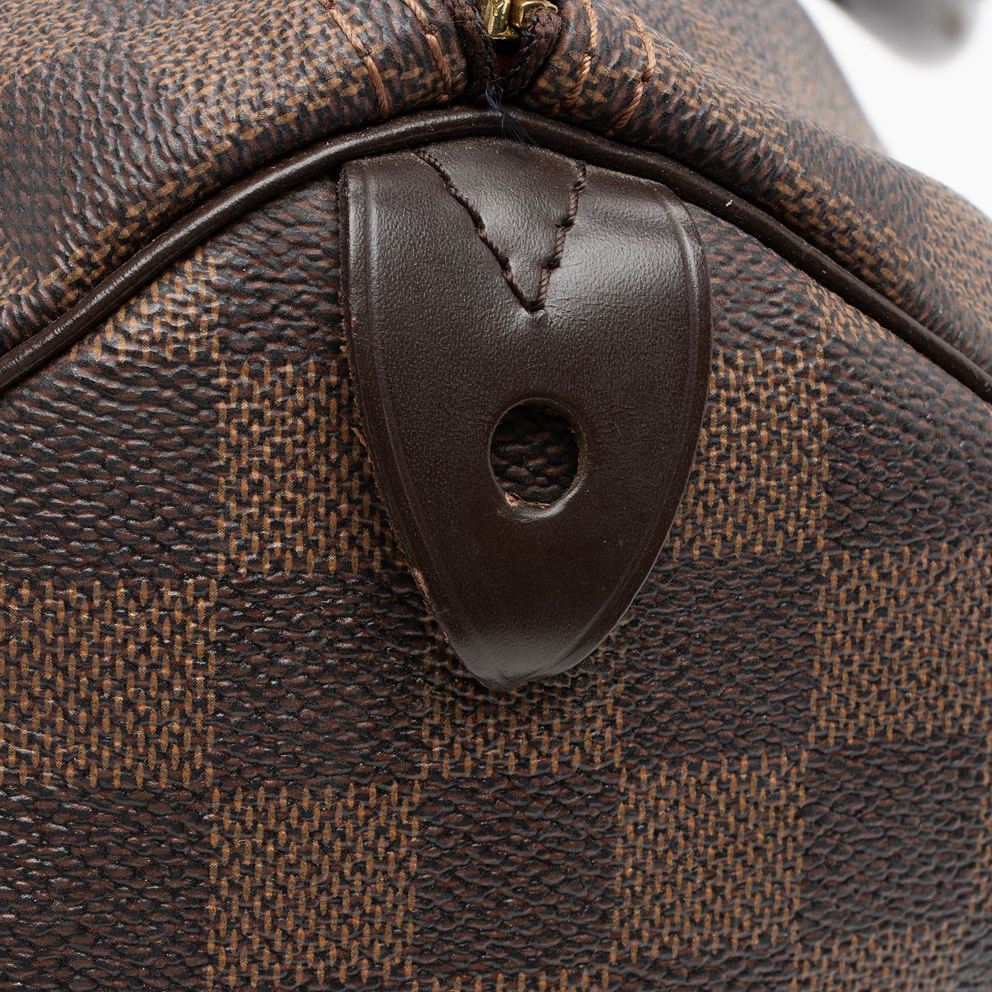 Louis Vuitton Damier Ebene Speedy 35 Satchel