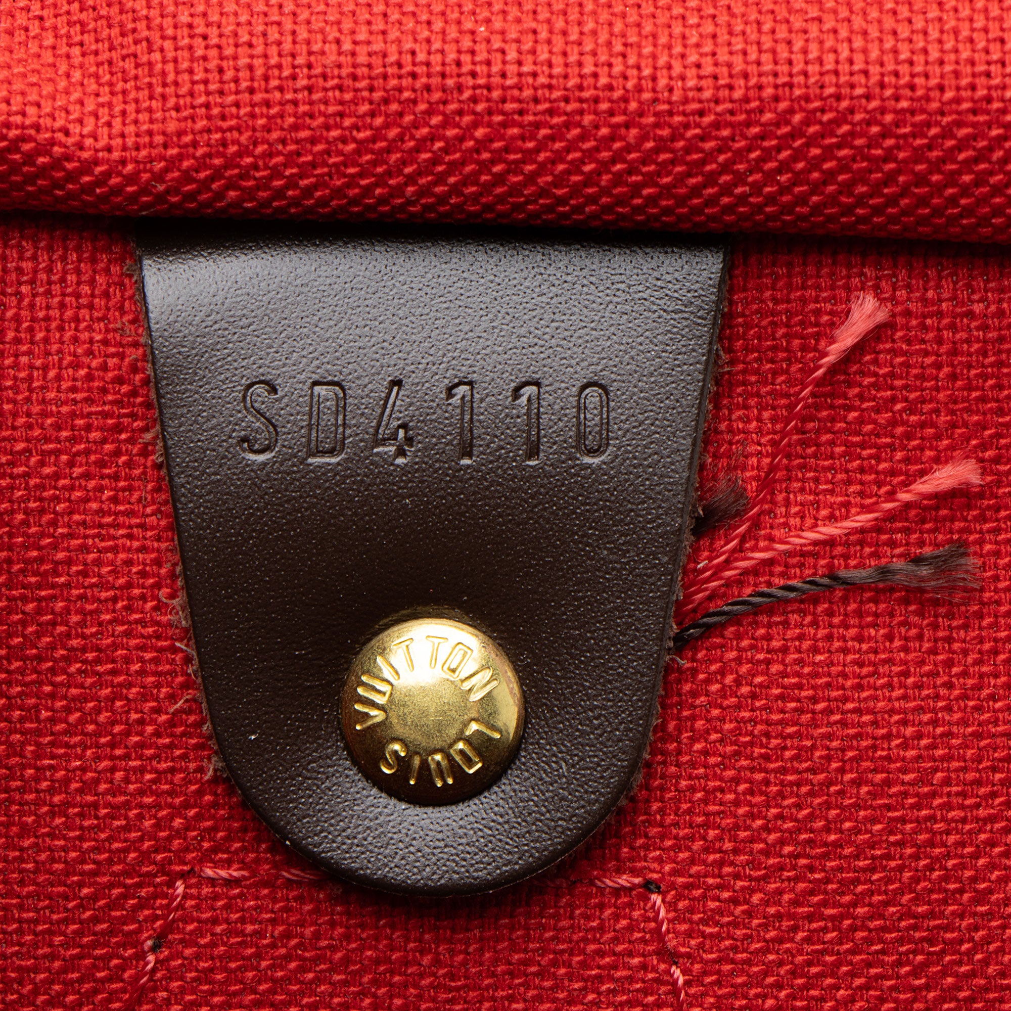 Louis Vuitton Damier Ebene Speedy 35 Satchel