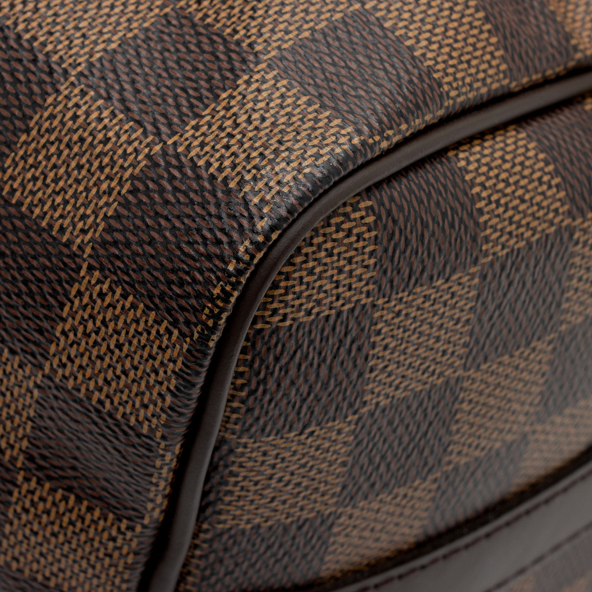 Louis Vuitton Damier Ebene Speedy Bandouliere 25 Satchel (SHF-El704A)