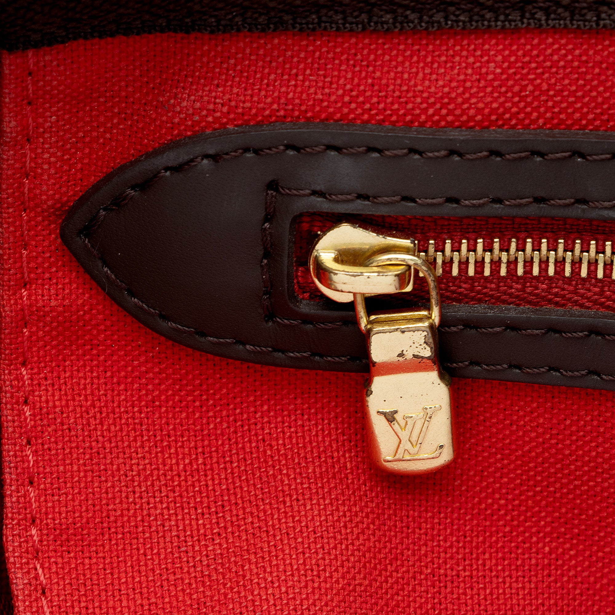 Louis Vuitton Damier Ebene Speedy Bandouliere 25 Satchel (SHF-El704A)