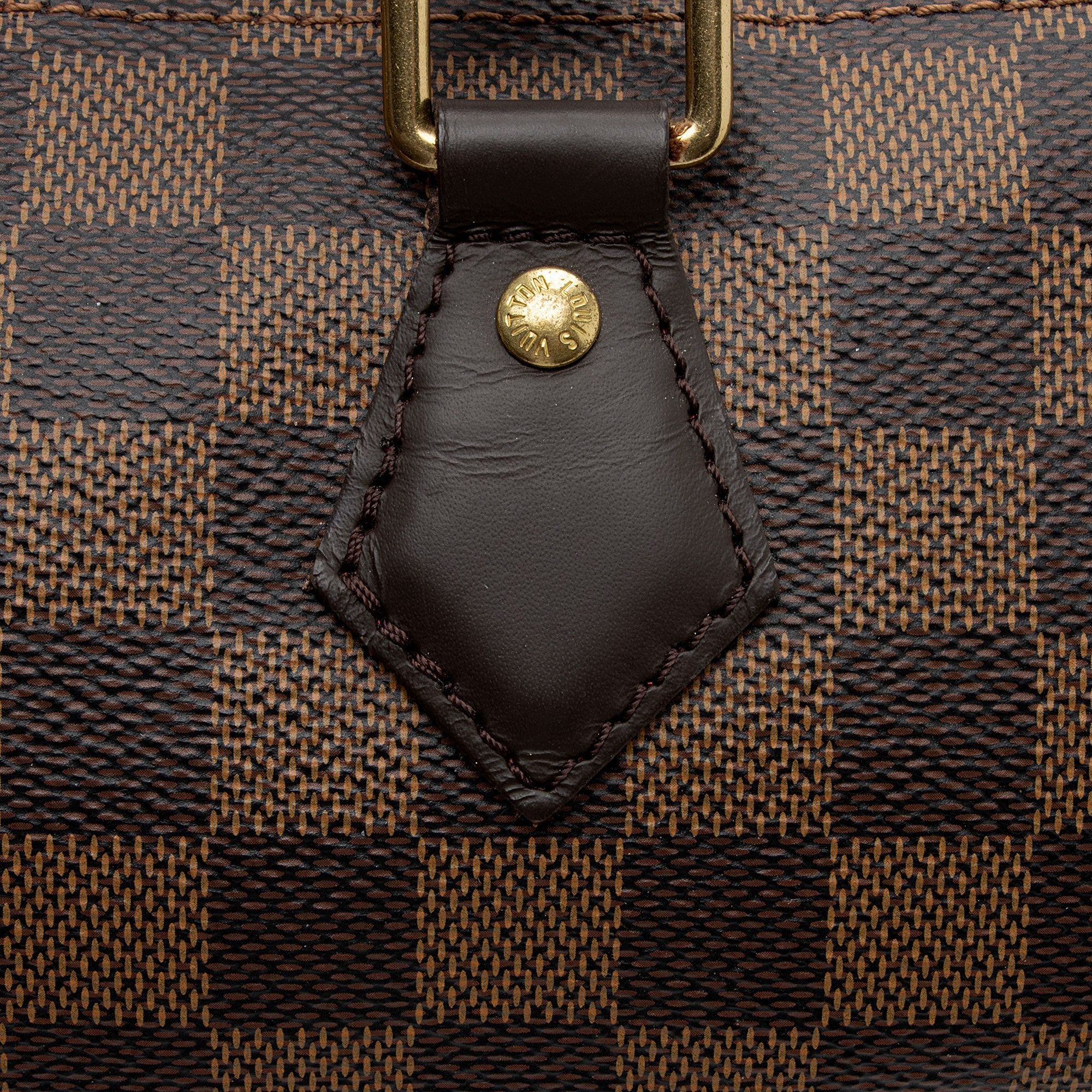 Louis Vuitton Damier Ebene Speedy Bandouliere 25 Satchel (SHF-El704A)