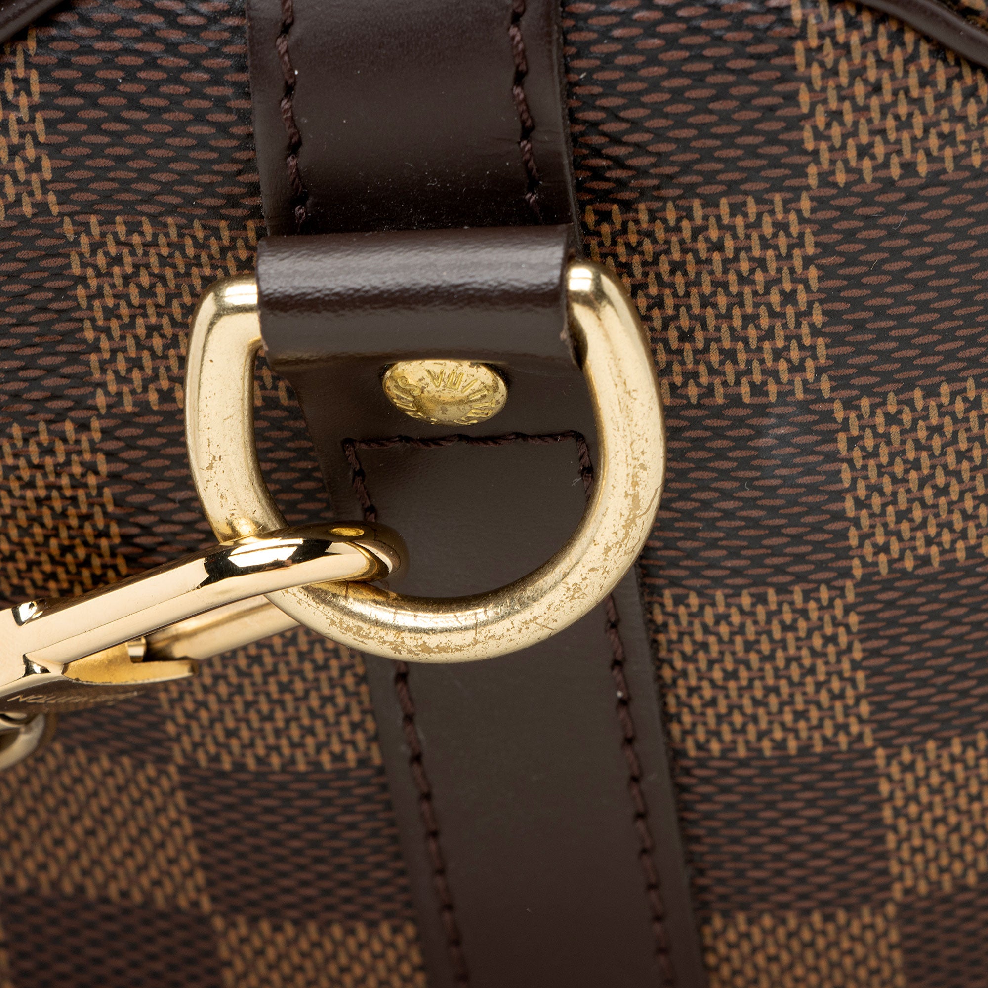 Louis Vuitton Damier Ebene Speedy Bandouliere 25 Satchel
