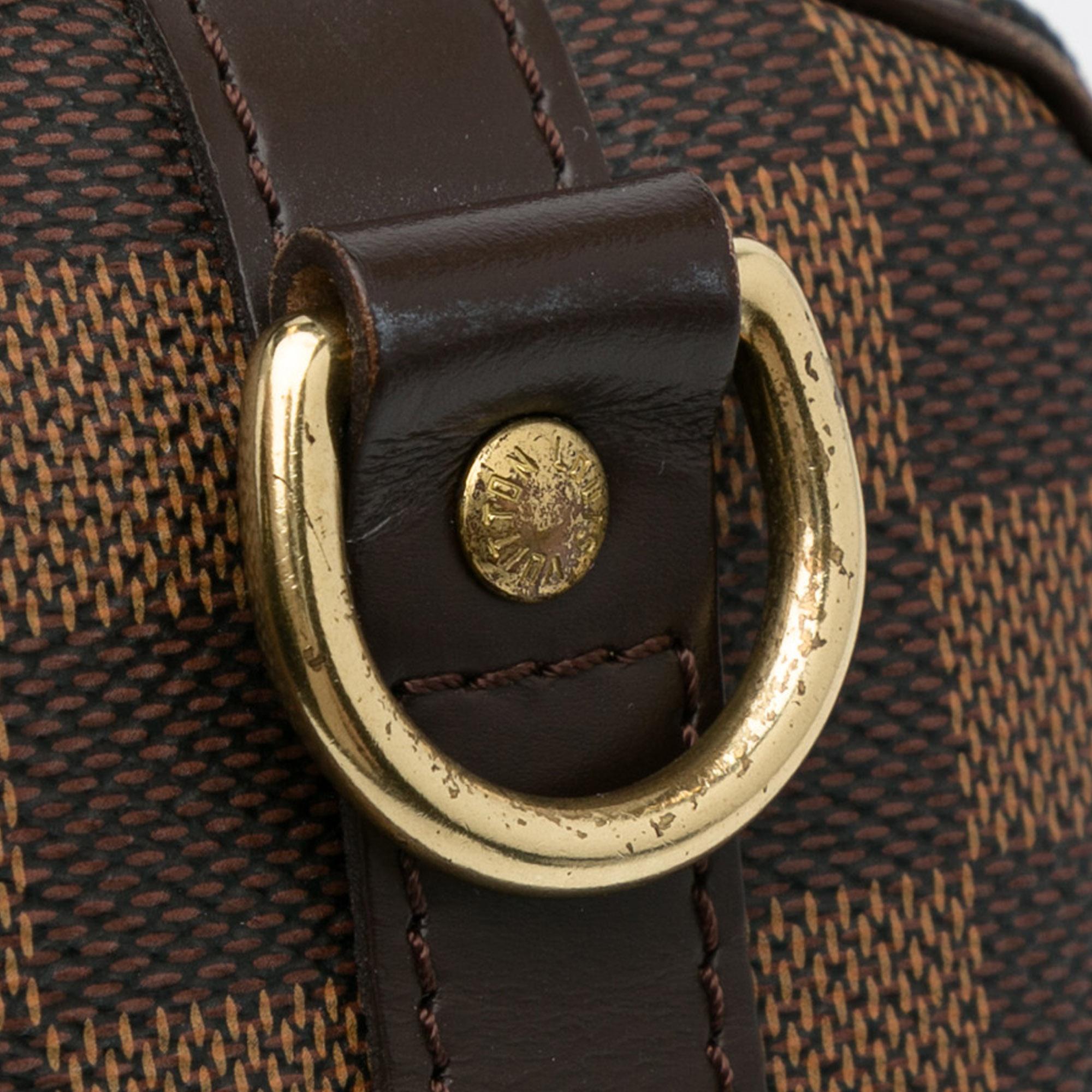 Louis Vuitton Damier Ebene Speedy Bandouliere 25 (SHG-mXHWO8)