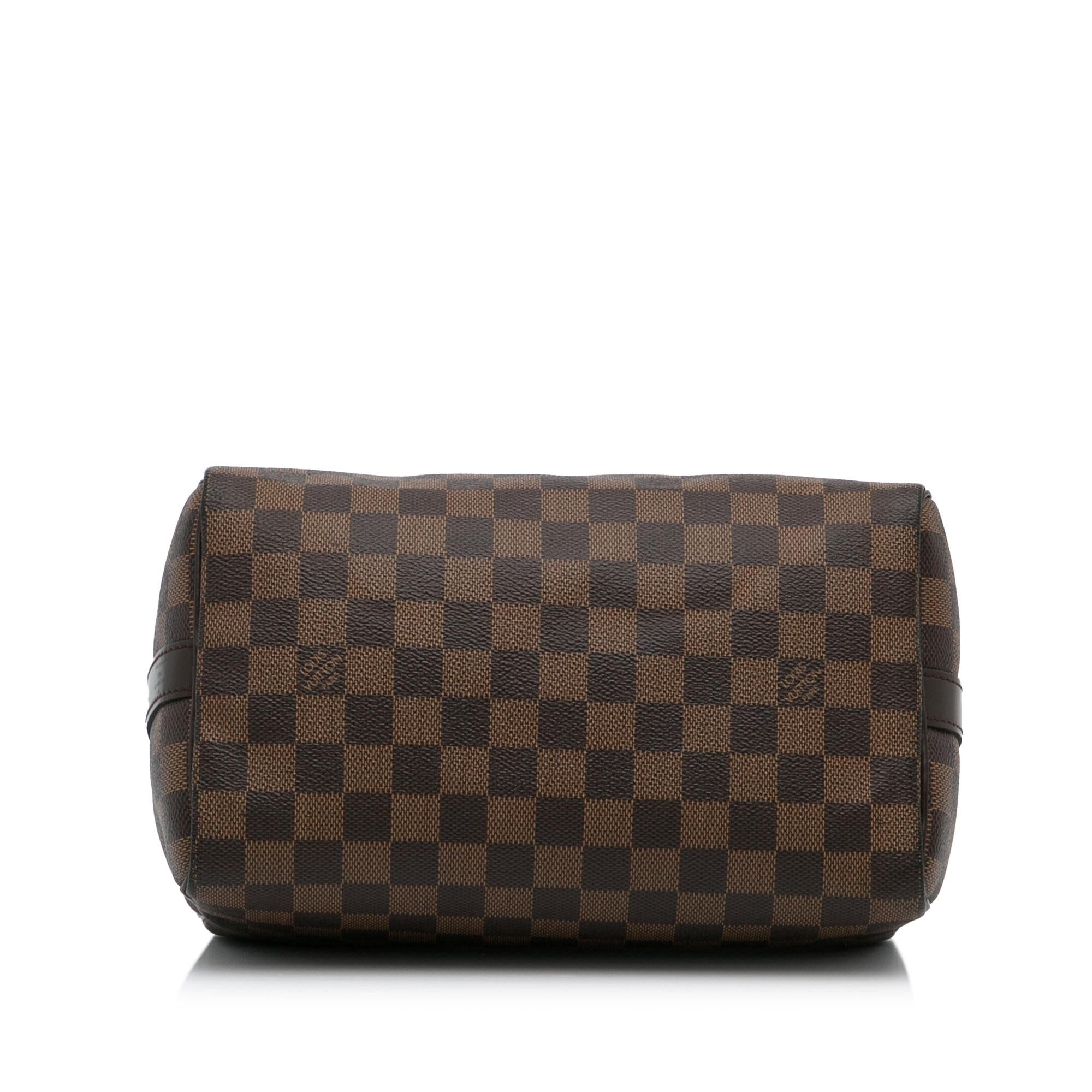 Louis Vuitton Damier Ebene Speedy Bandouliere 25 (SHG-mXHWO8)