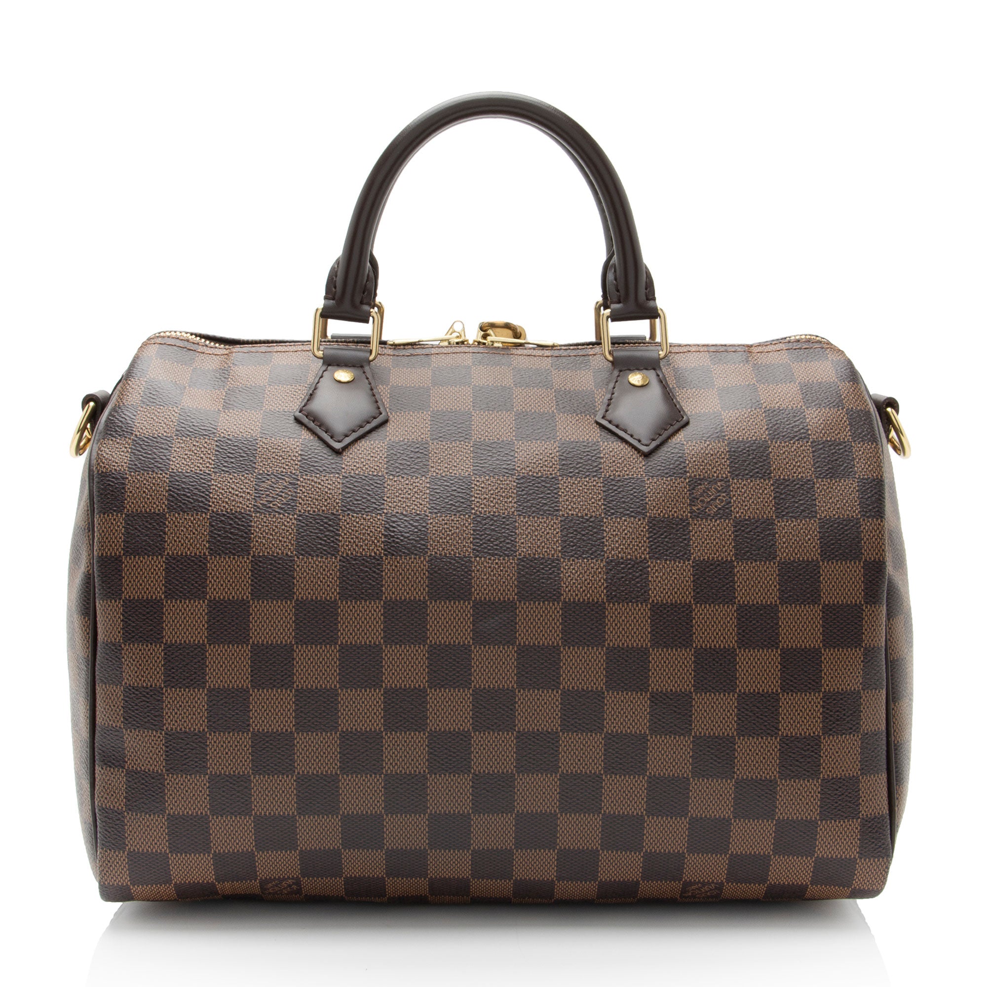 Louis Vuitton Damier Ebene Speedy Bandouliere 30 Satchel (SHF-YhWbDR)