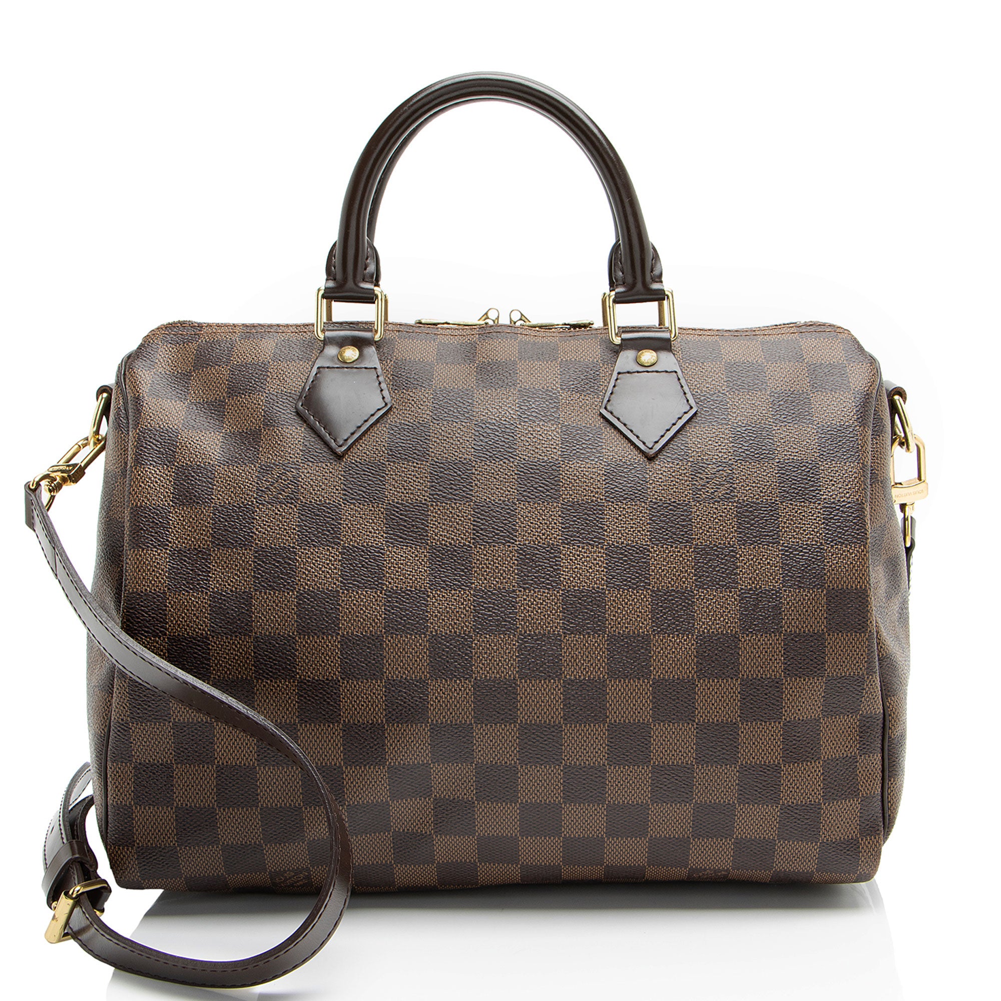 Louis Vuitton Damier Ebene Speedy Bandouliere 30 Satchel