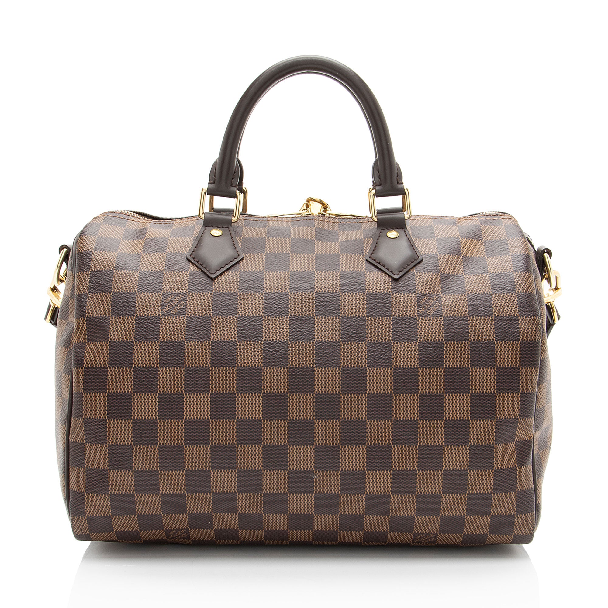 Louis Vuitton Damier Ebene Speedy Bandouliere 30 Satchel
