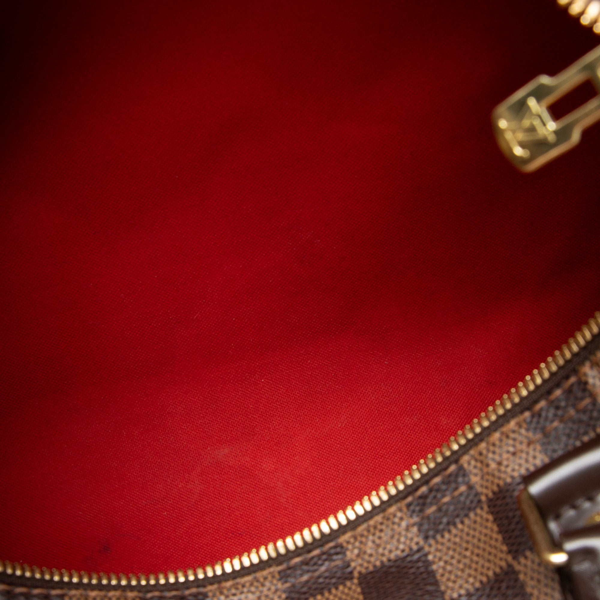 Louis Vuitton Damier Ebene Speedy Bandouliere 35 Satchel (SHF-GJQw2k)