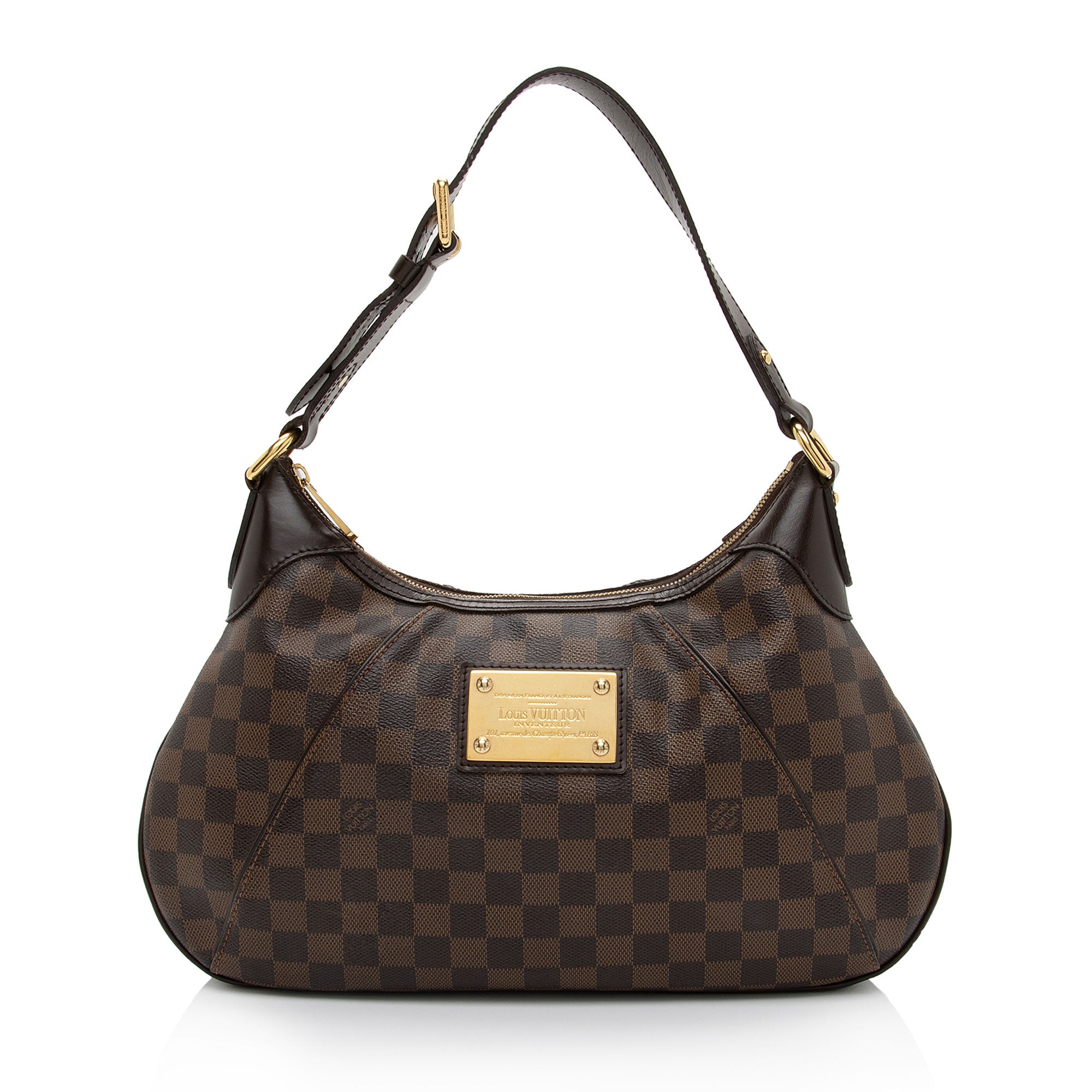 Louis Vuitton Damier Ebene Thames GM Shoulder Bag (SHF-2YfAQM)