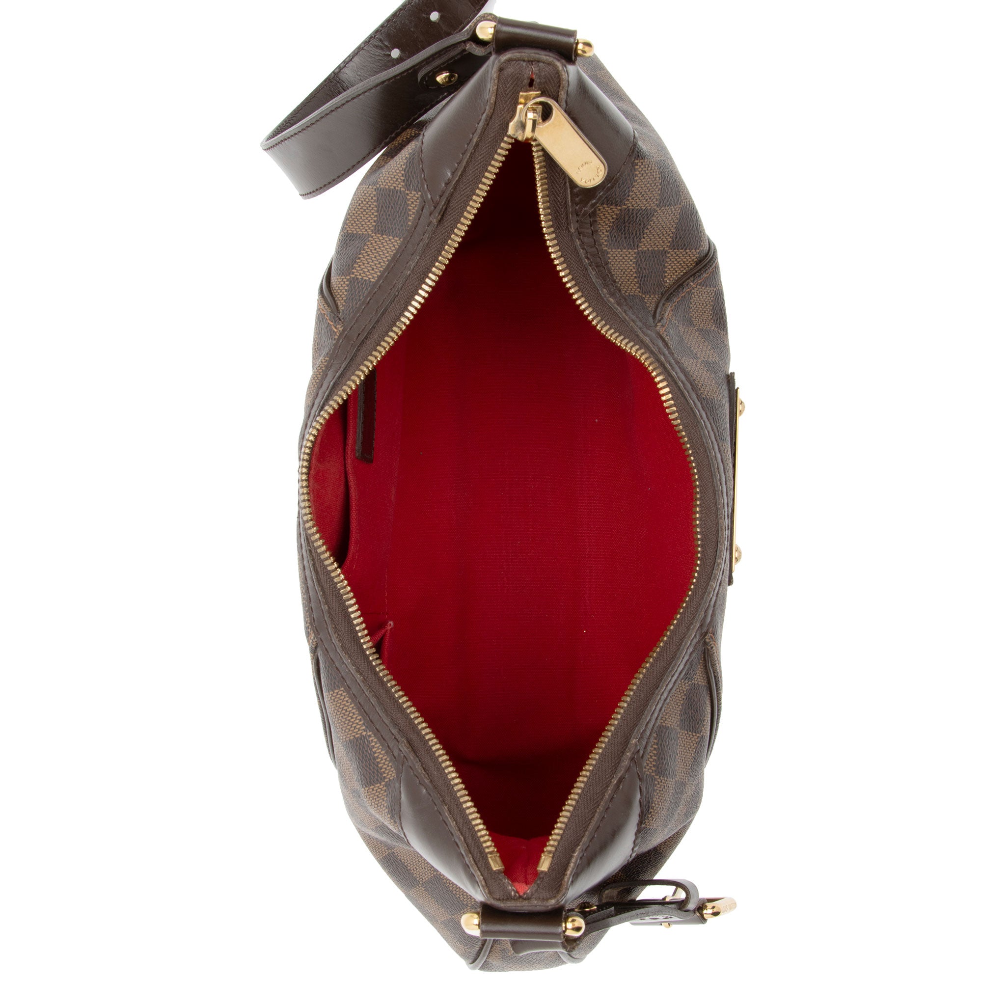 Louis Vuitton Damier Ebene Thames GM Shoulder Bag (SHF-2YfAQM)