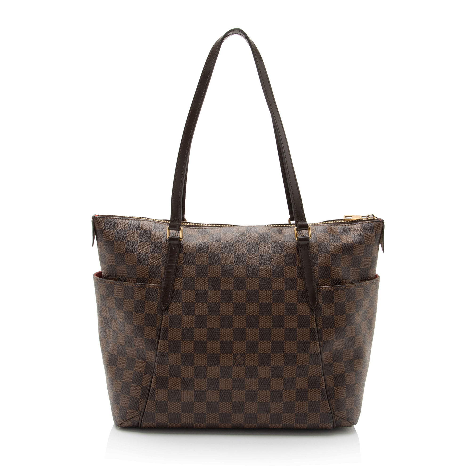 Louis Vuitton Damier Ebene Totally MM Tote (SHF-tIZLqg)