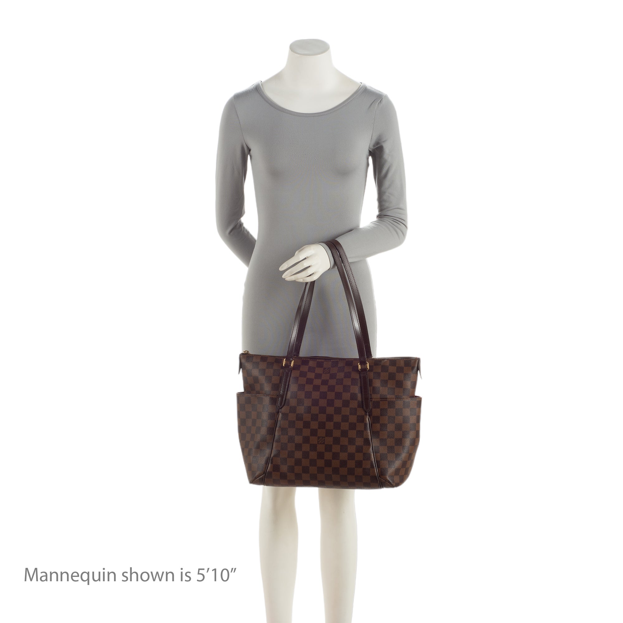 Louis Vuitton Damier Ebene Totally MM Tote (SHF-pBjTV3)