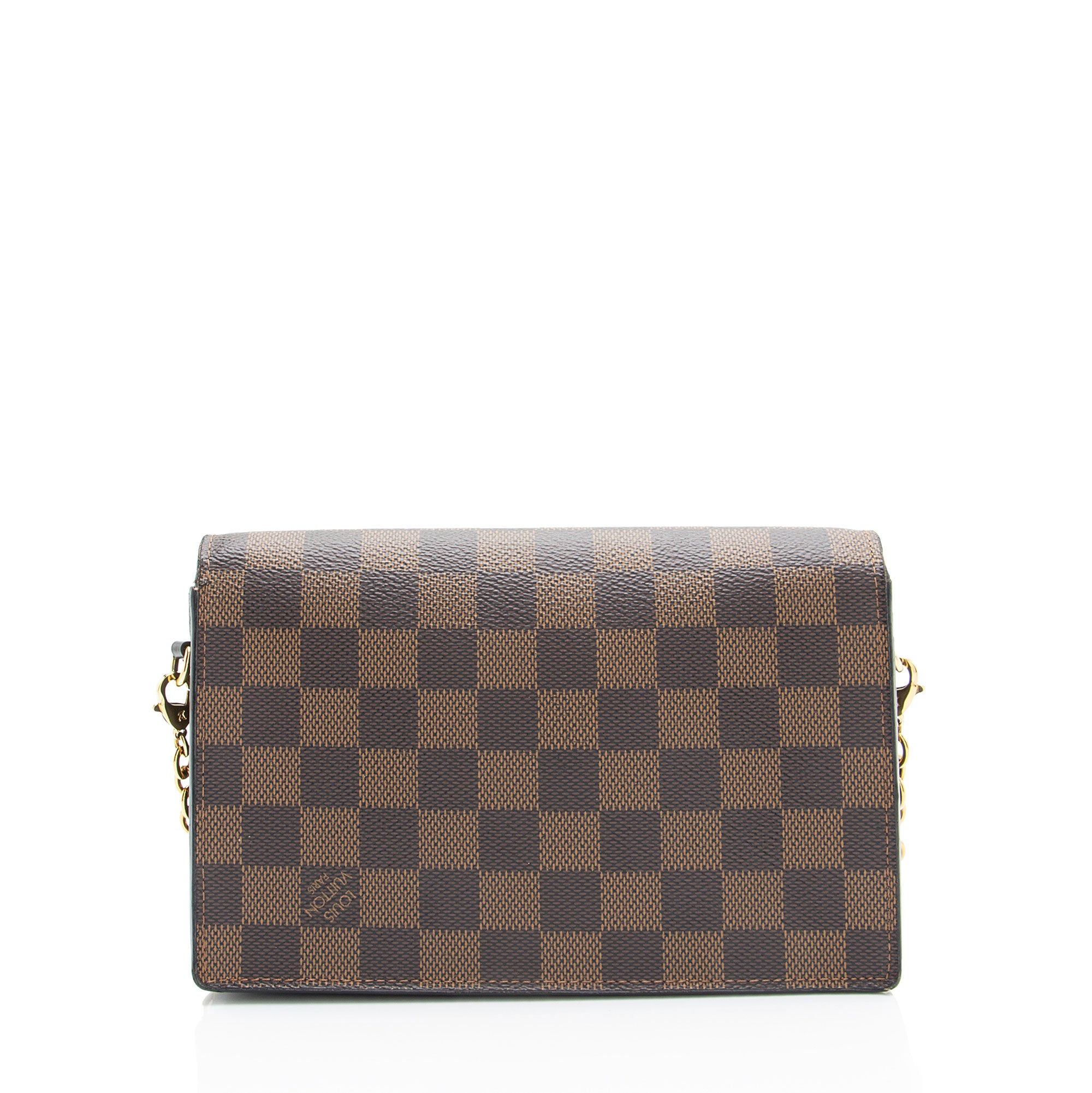 Louis Vuitton Damier Ebene Vavin Chain Wallet