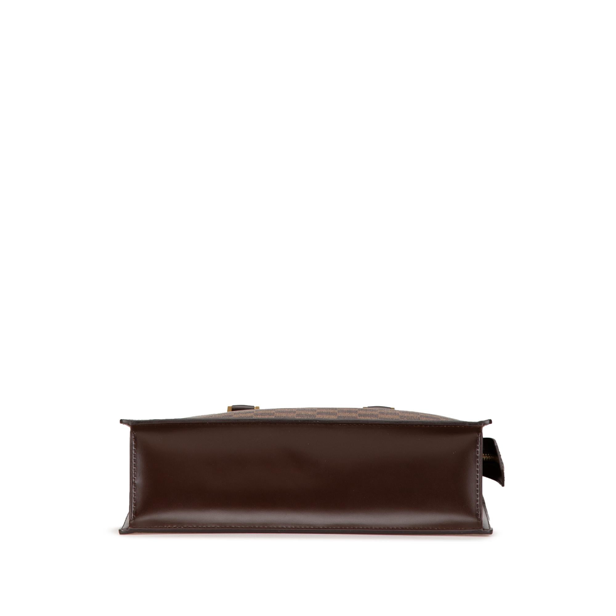 Louis Vuitton Damier Ebene Venice Sac Plat