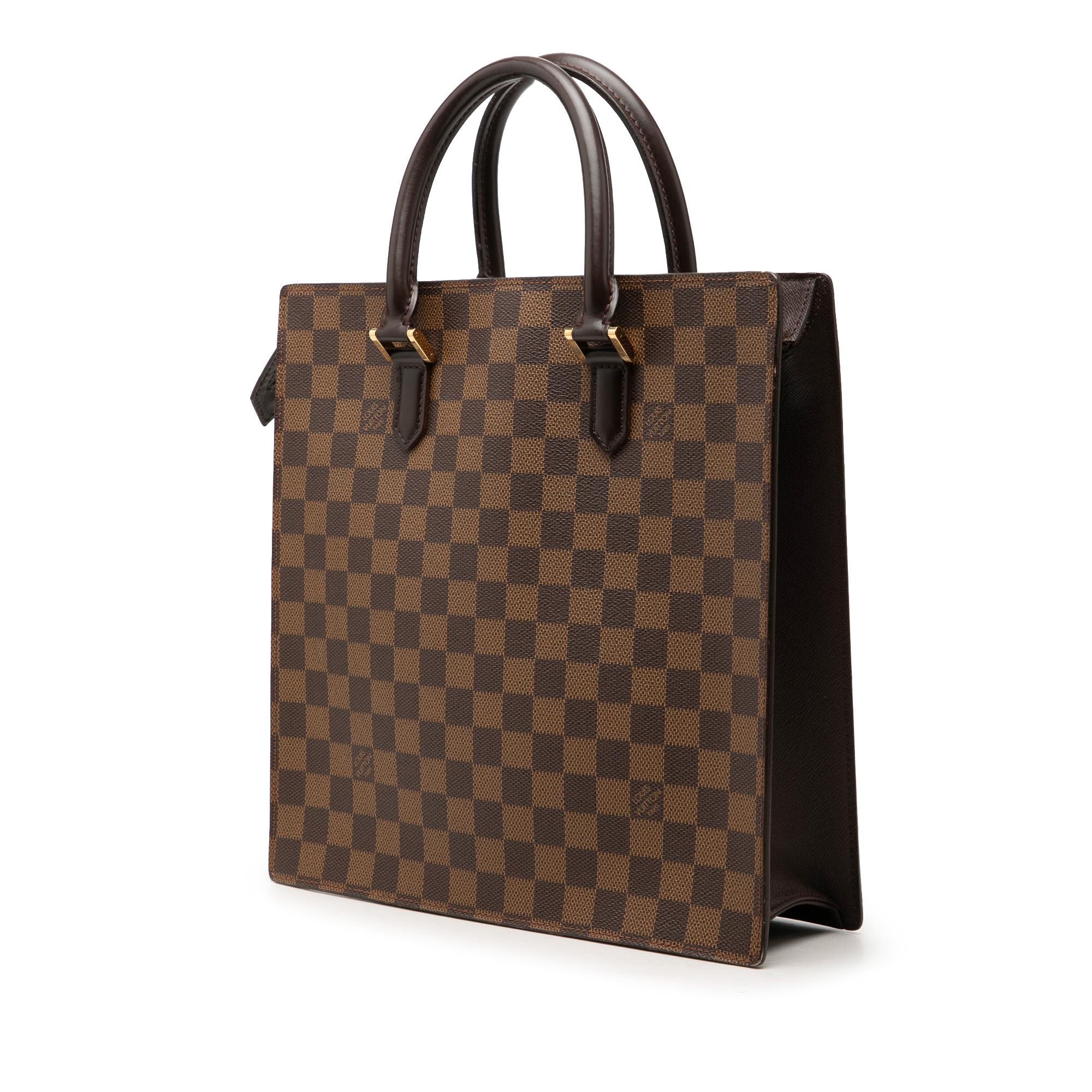 Louis Vuitton Damier Ebene Venice Sac Plat