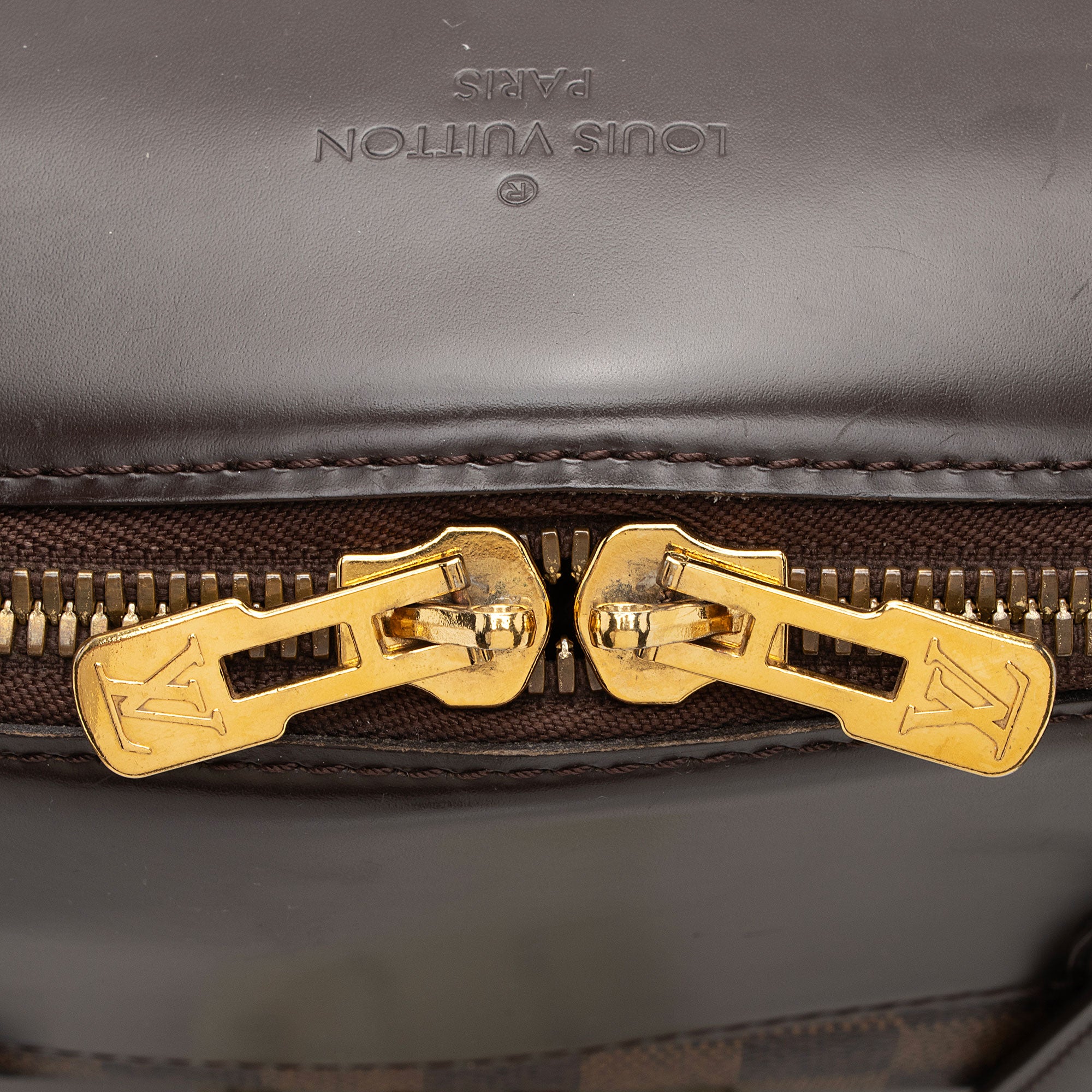 Louis Vuitton Damier Ebene Verona GM Shoulder Bag (SHF-BrKB8L)