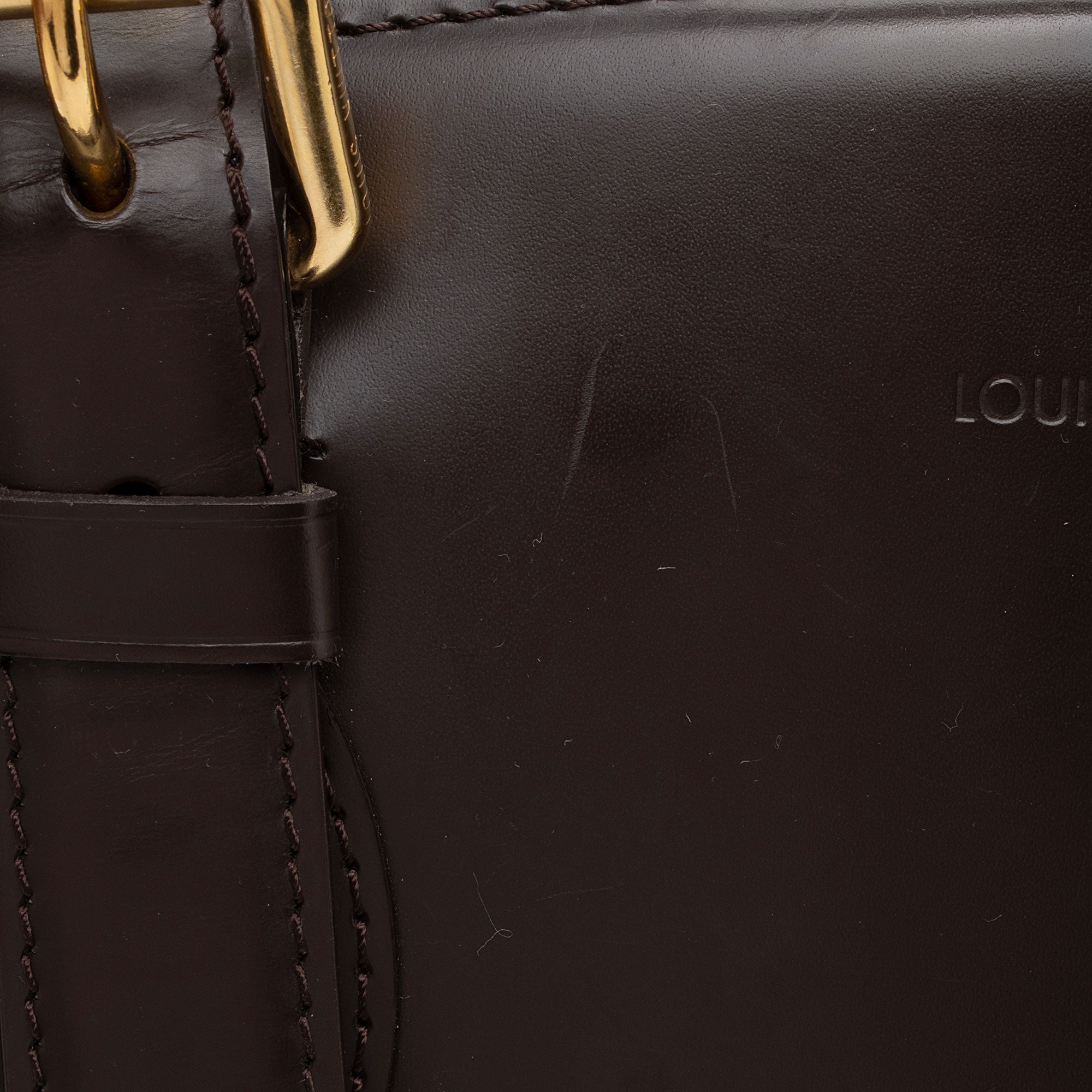 Louis Vuitton Damier Ebene Verona GM Shoulder Bag (SHF-BrKB8L)