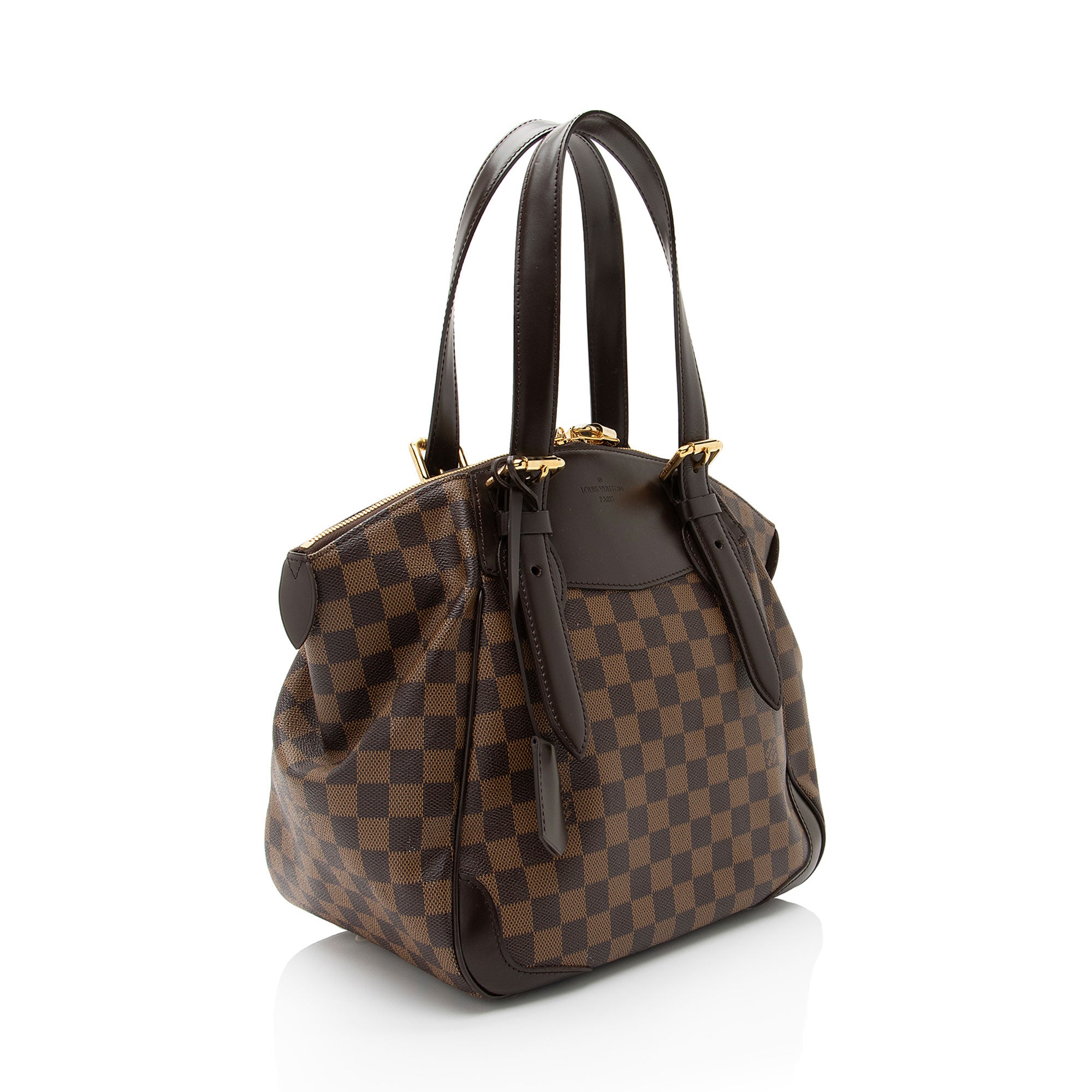 Louis Vuitton Damier Ebene Verona MM Shoulder Bag (SHF-8loQOL)