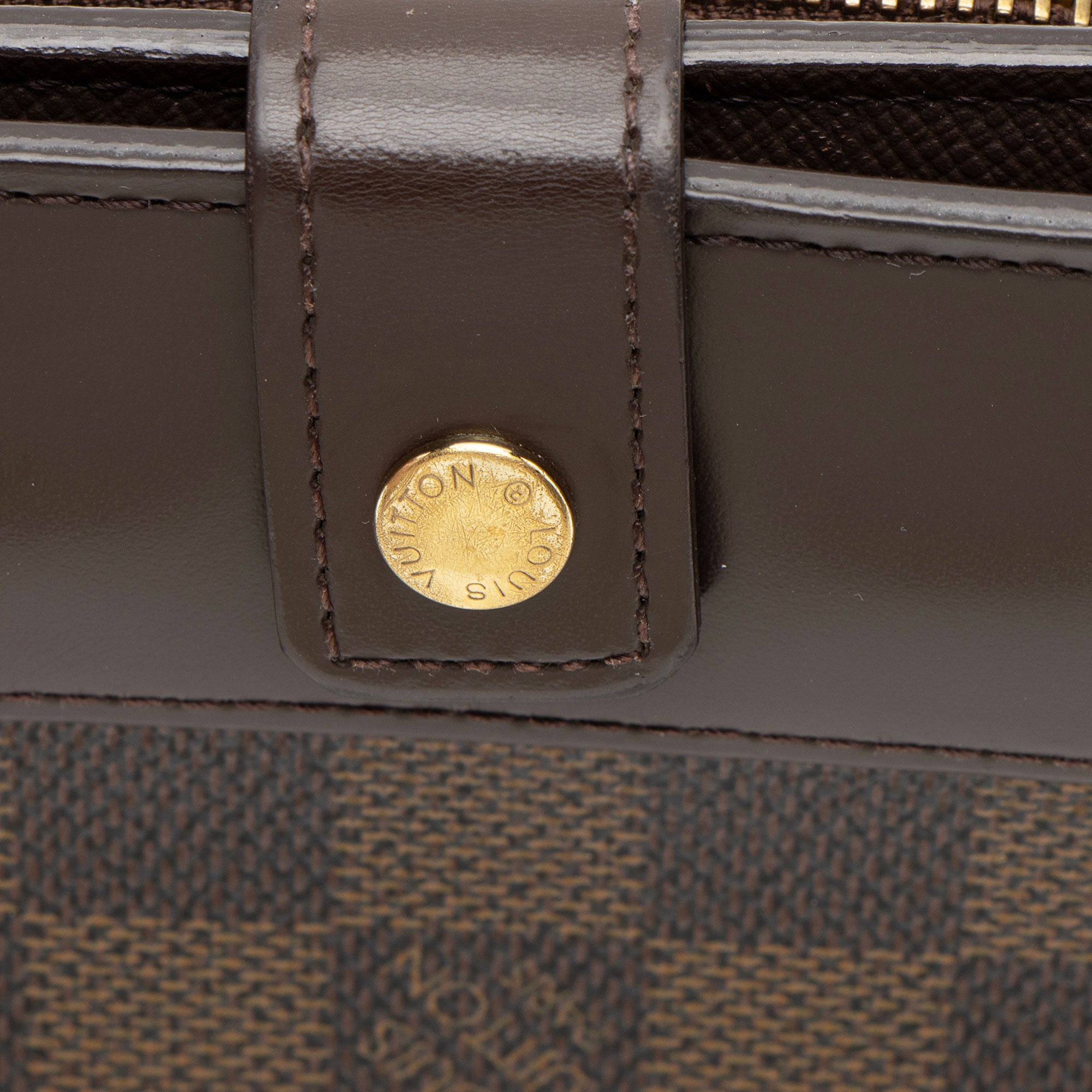 Louis Vuitton Damier Ebene Zipped Compact Wallet