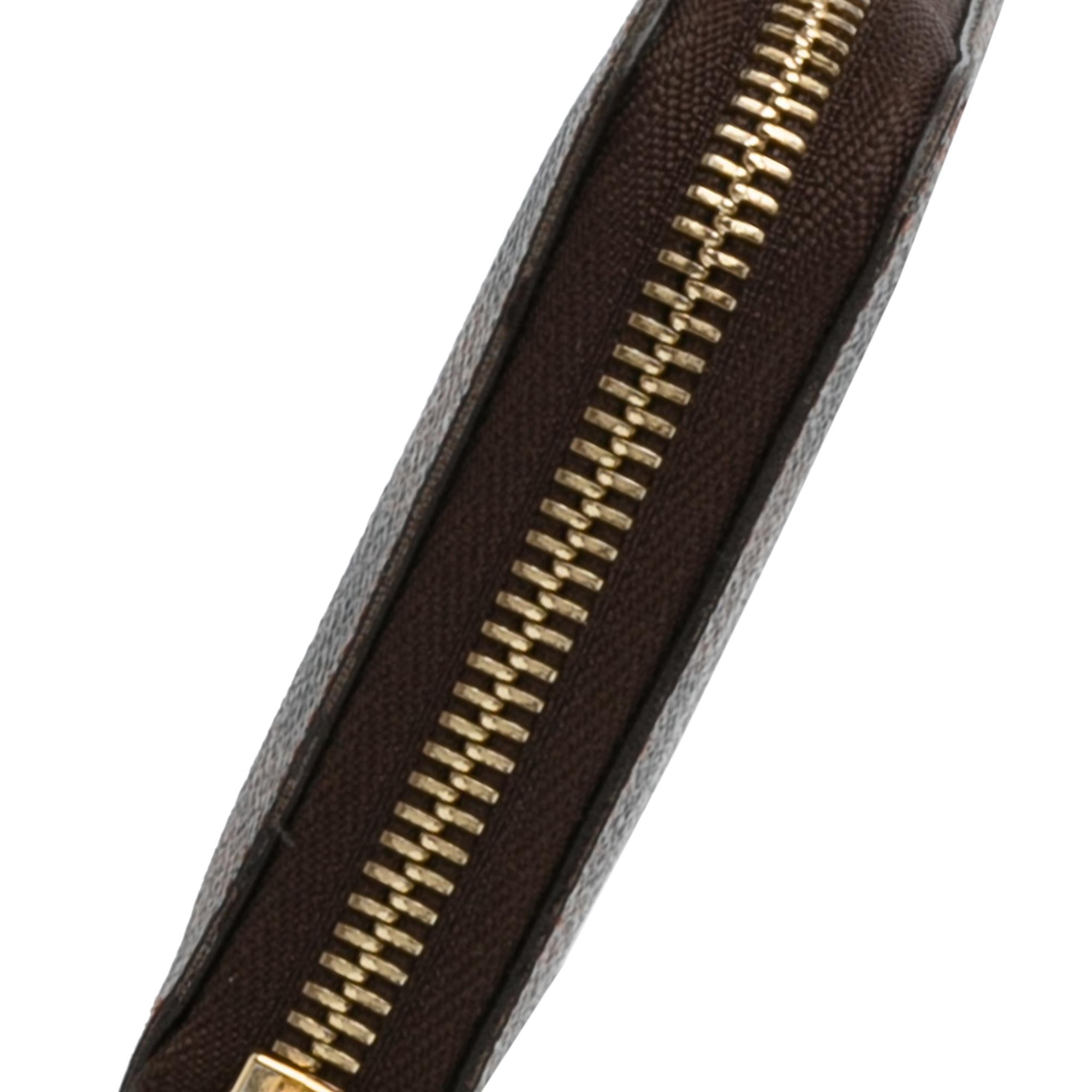 Louis Vuitton Damier Ebene Zippy Compact Wallet (SHG-f13WBs)