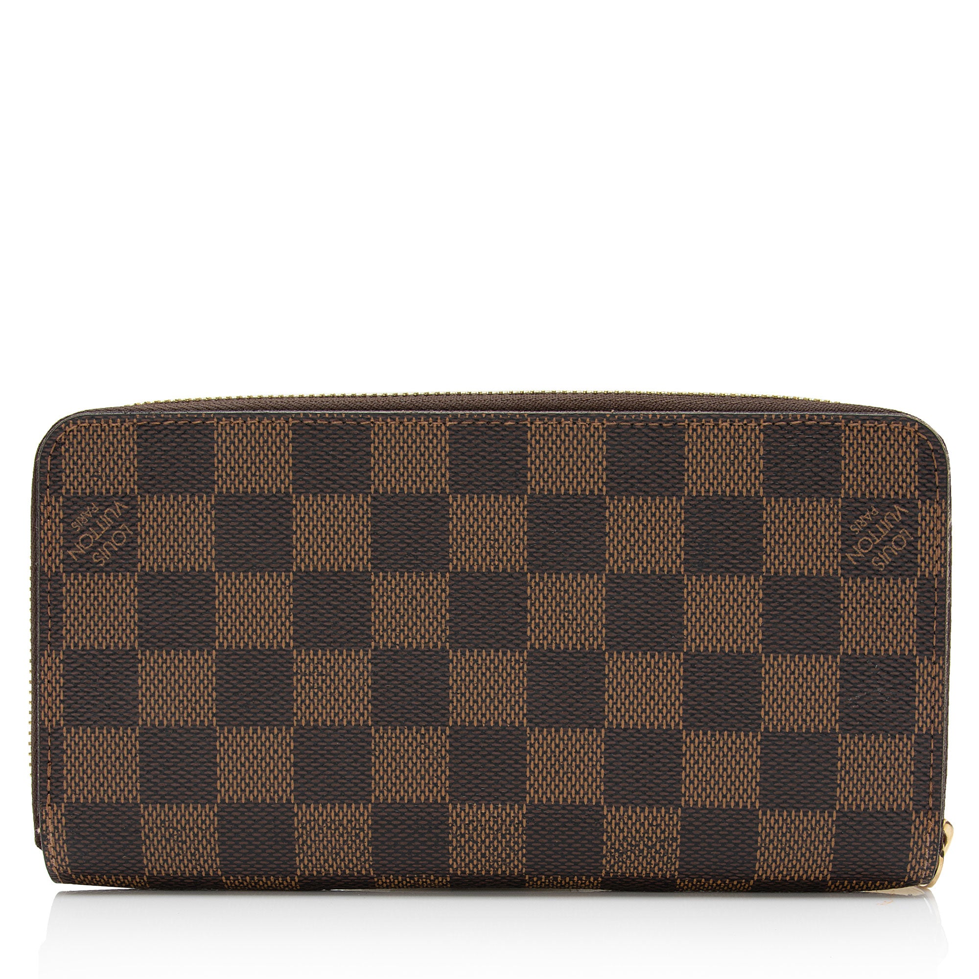 Louis Vuitton Damier Ebene Zippy Wallet (SHF-WEbG8g)