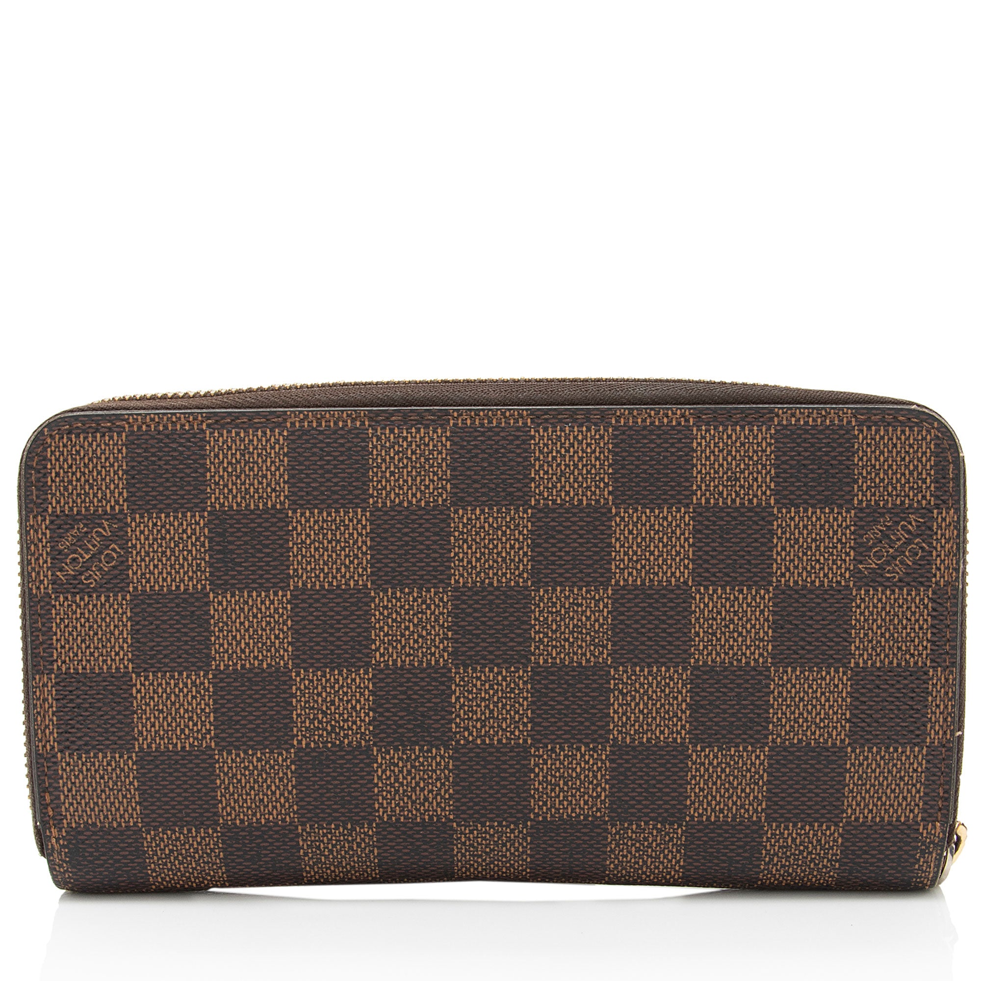 Louis Vuitton Damier Ebene Zippy Wallet (SHF-7iUjjr)