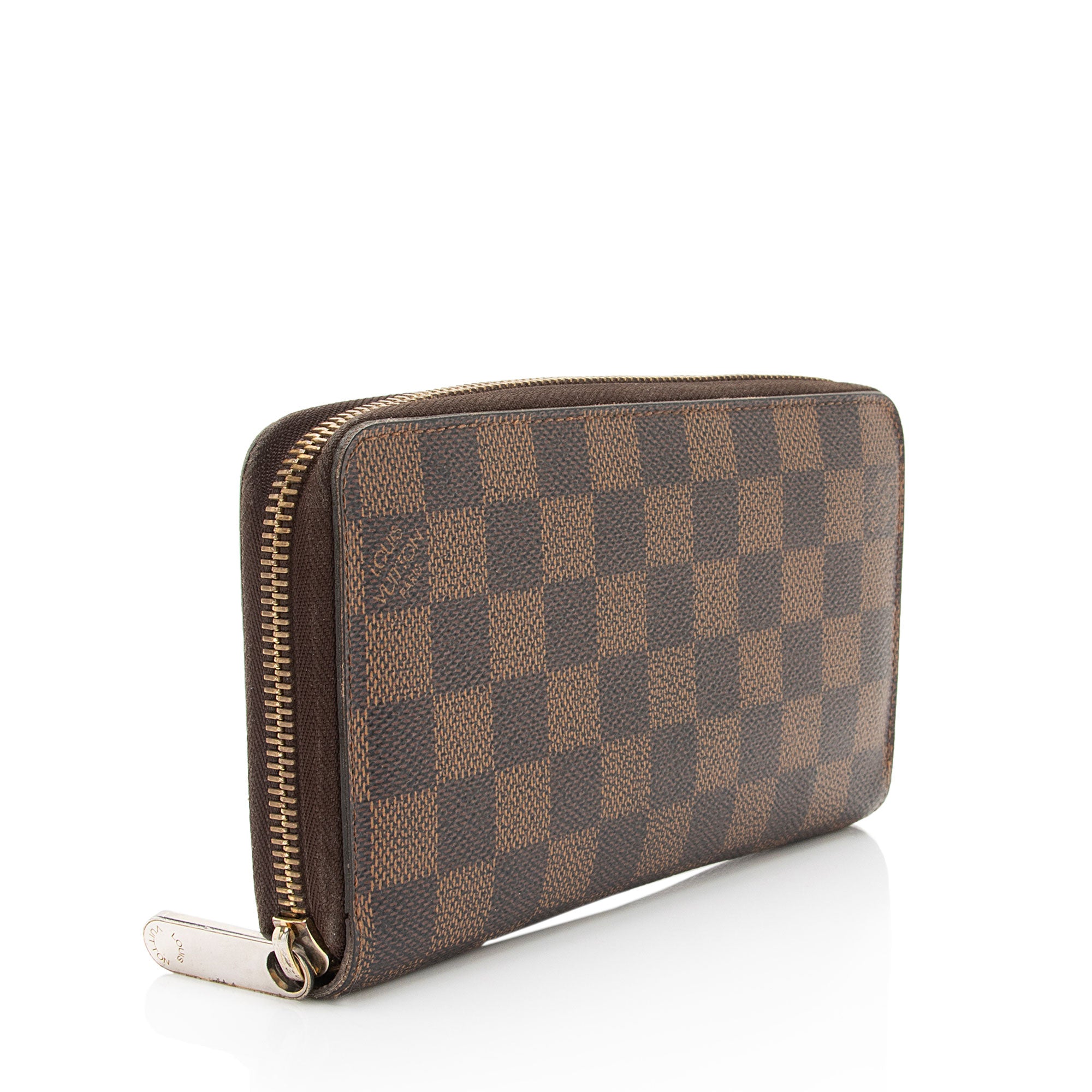 Louis Vuitton Damier Ebene Zippy Wallet (SHF-7iUjjr)