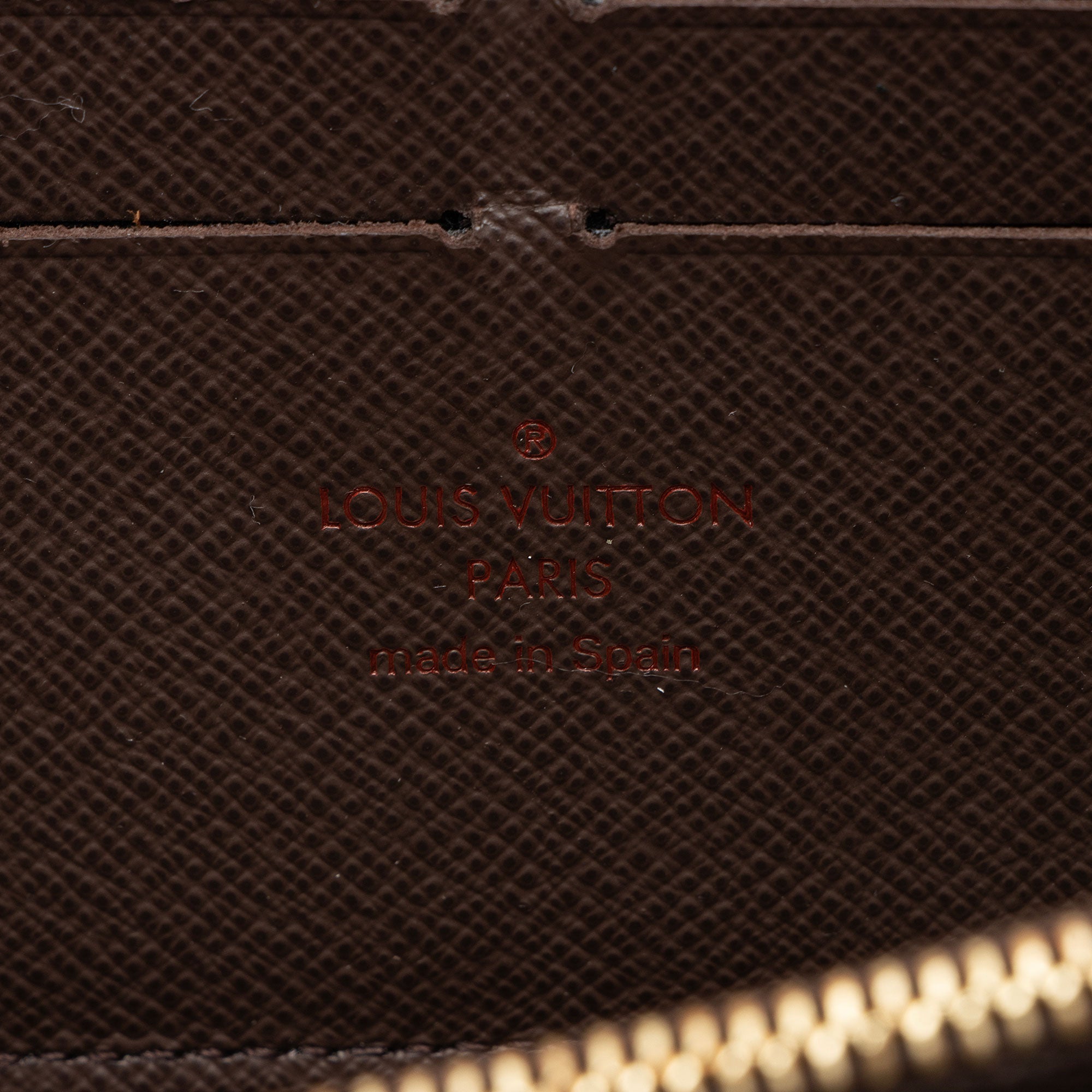 Louis Vuitton Damier Ebene Zippy Wallet
