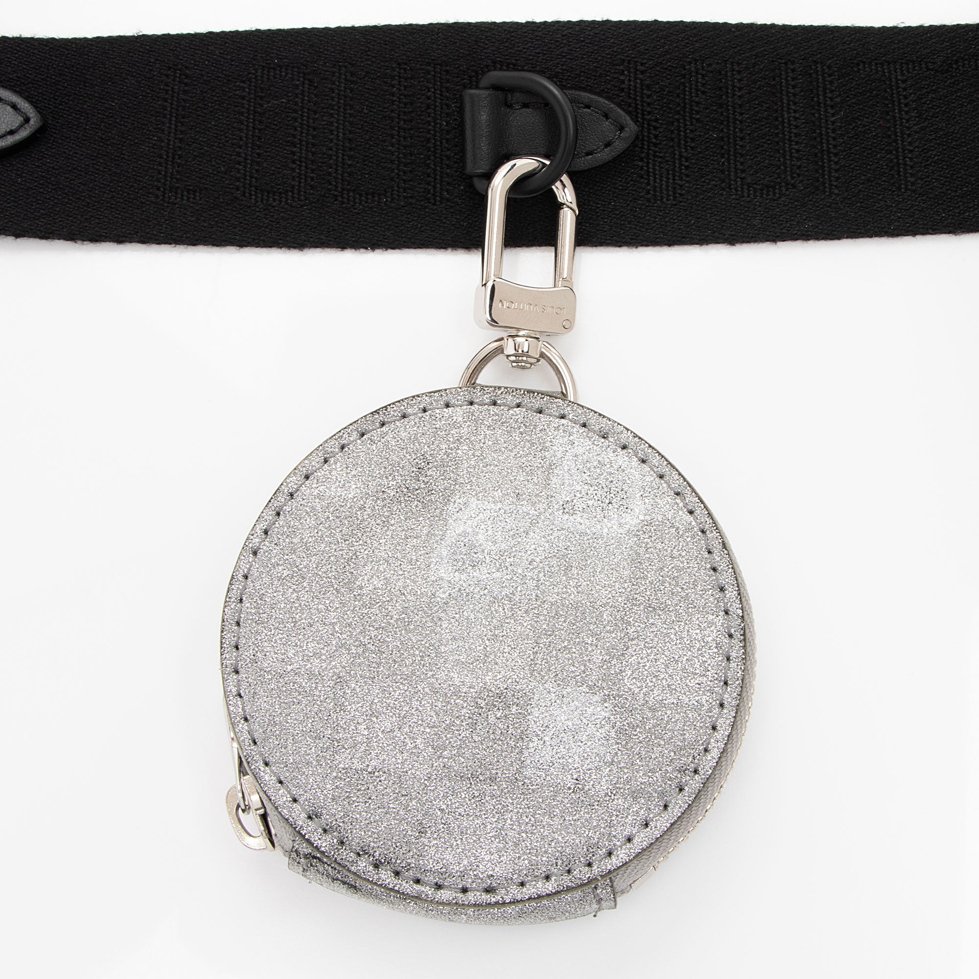 Louis Vuitton Damier Glitter Taurillon In The Loop Trio Pouch