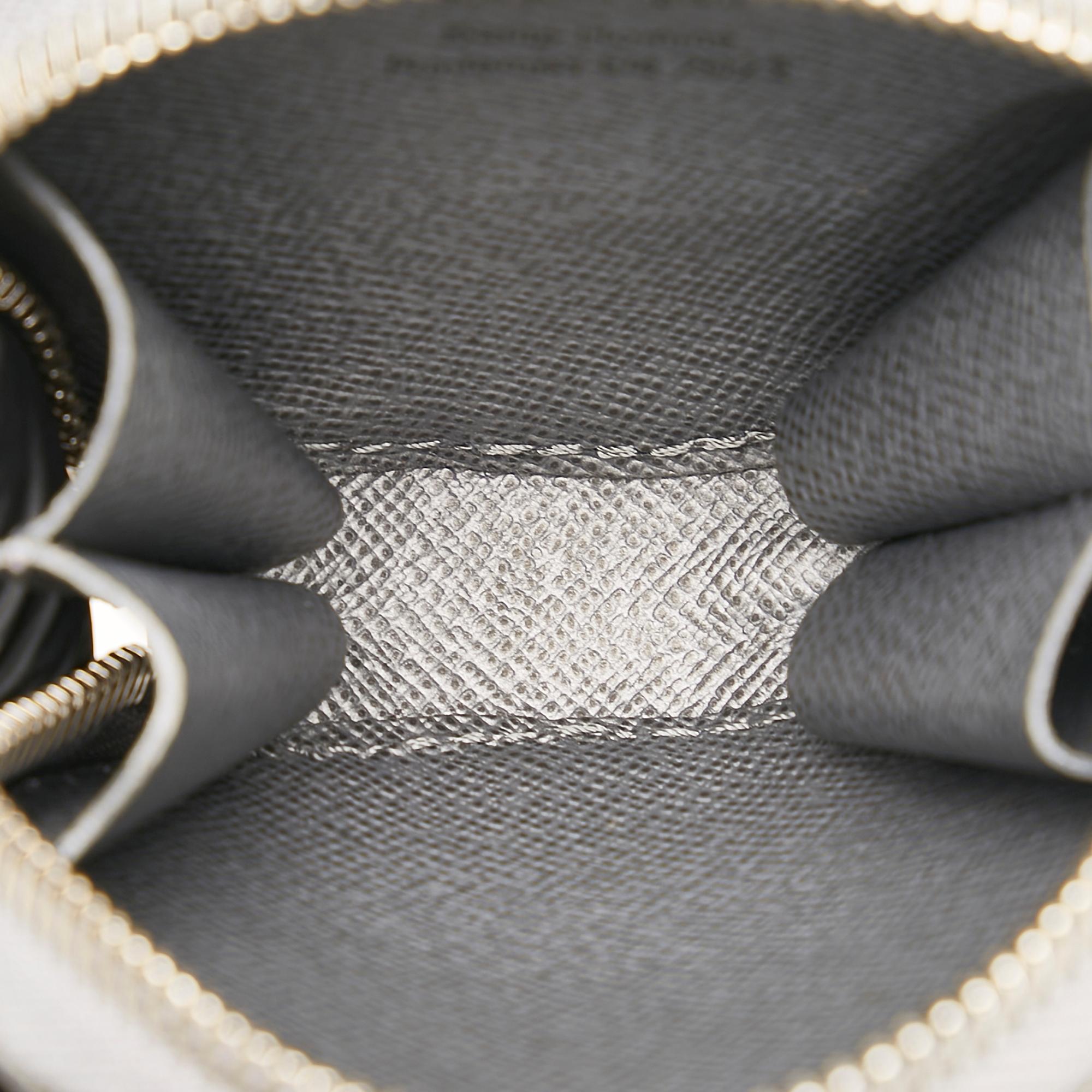 Louis Vuitton Damier Glitter Taurillon In The Loop Trio Pouch (SHG-5PeliZ)