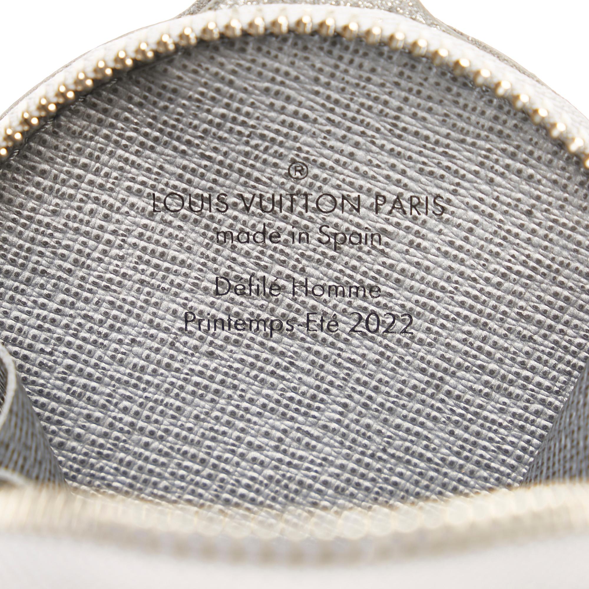 Louis Vuitton Damier Glitter Taurillon In The Loop Trio Pouch