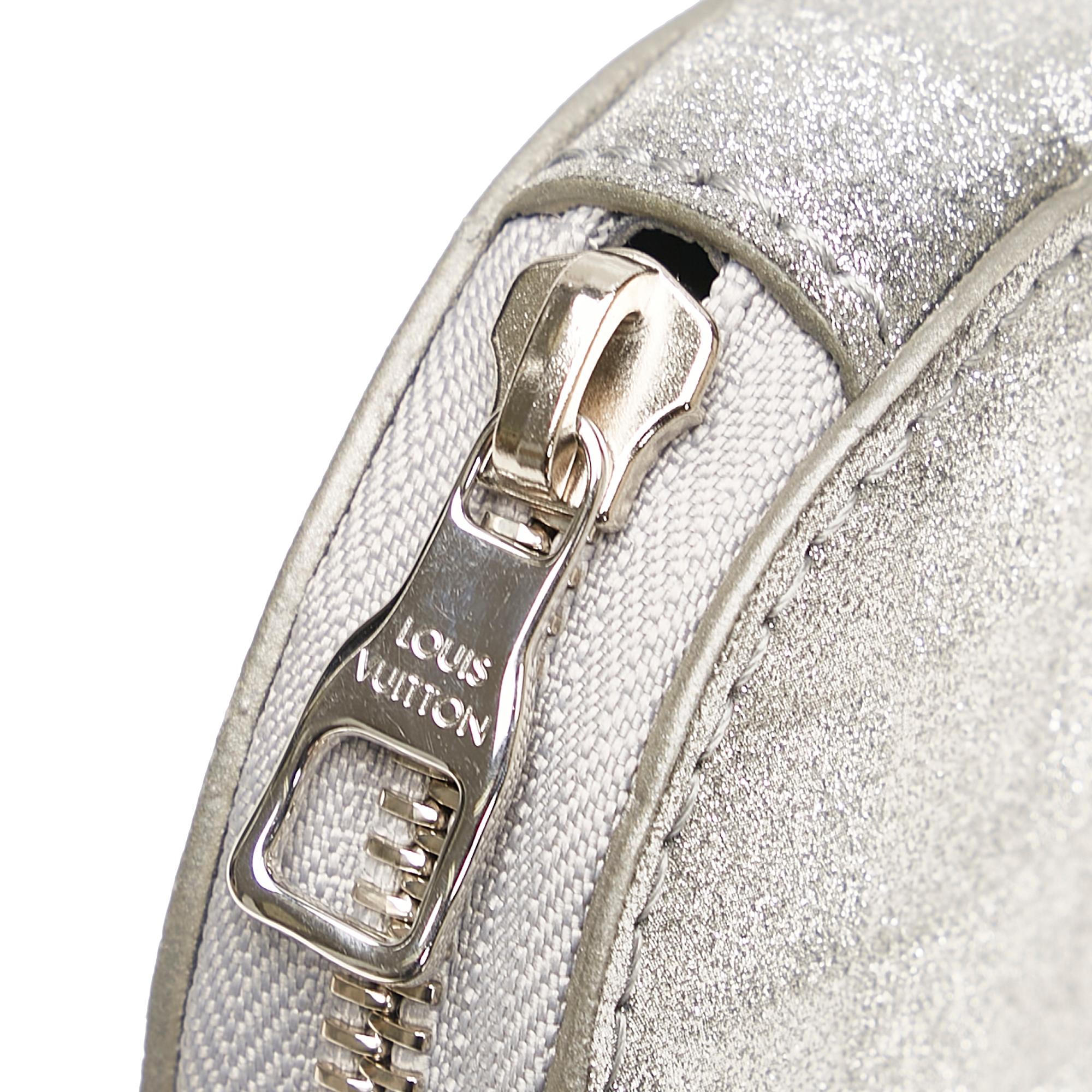 Louis Vuitton Damier Glitter Taurillon In The Loop Trio Pouch