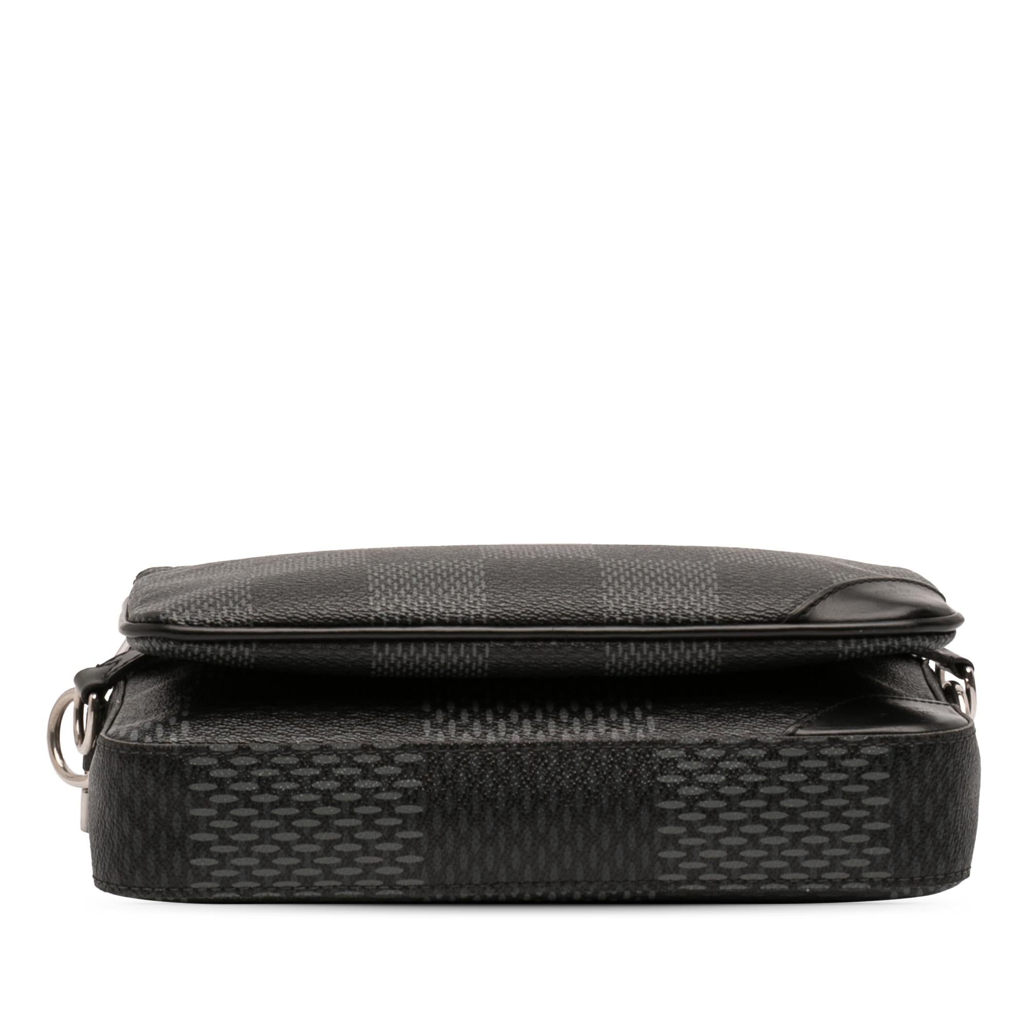 Louis Vuitton Damier Graphite 3D Trio Messenger Bag