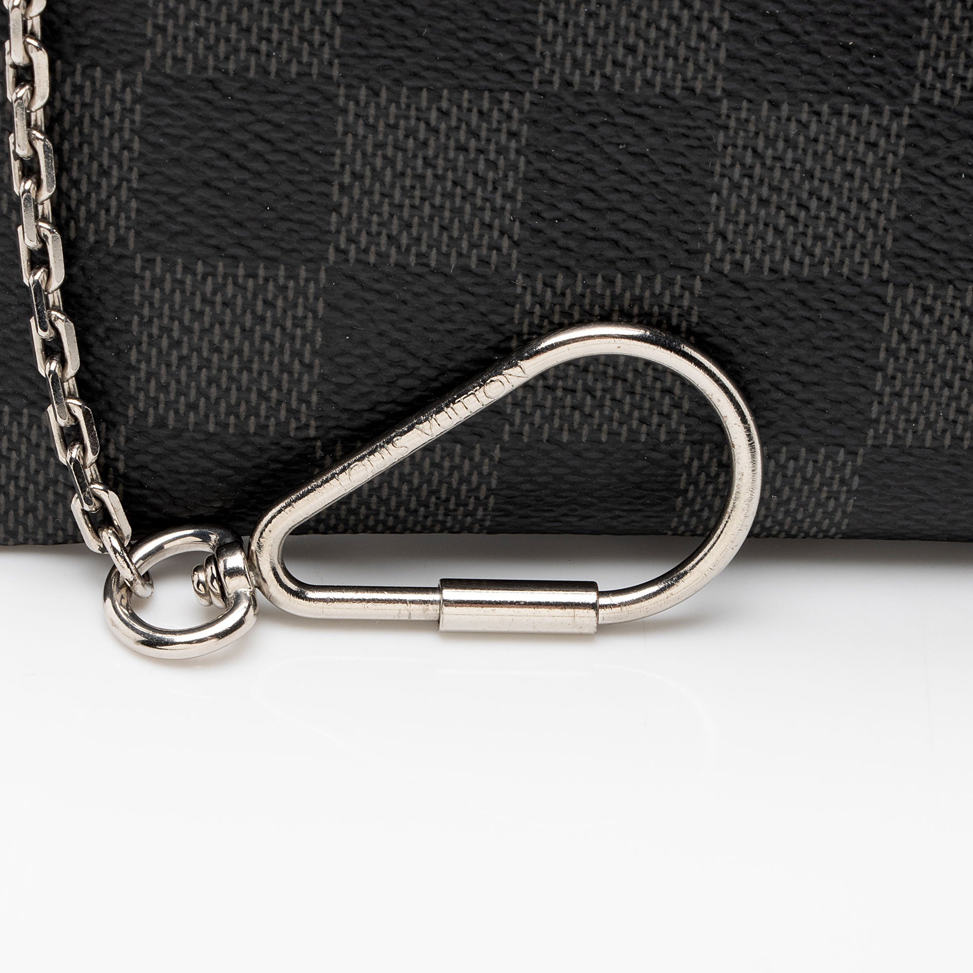 Louis Vuitton Damier Graphite 4 Key Pouch