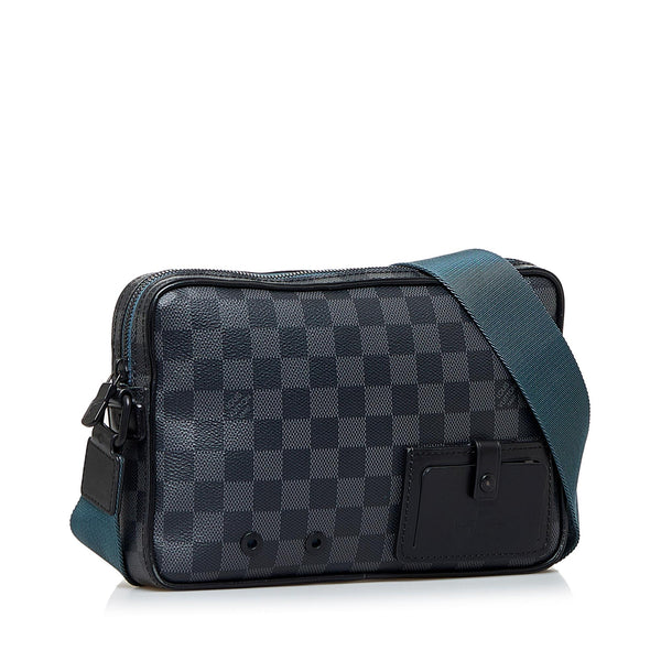 Louis Vuitton Black Damier Graphite Alpha Messenger Bag