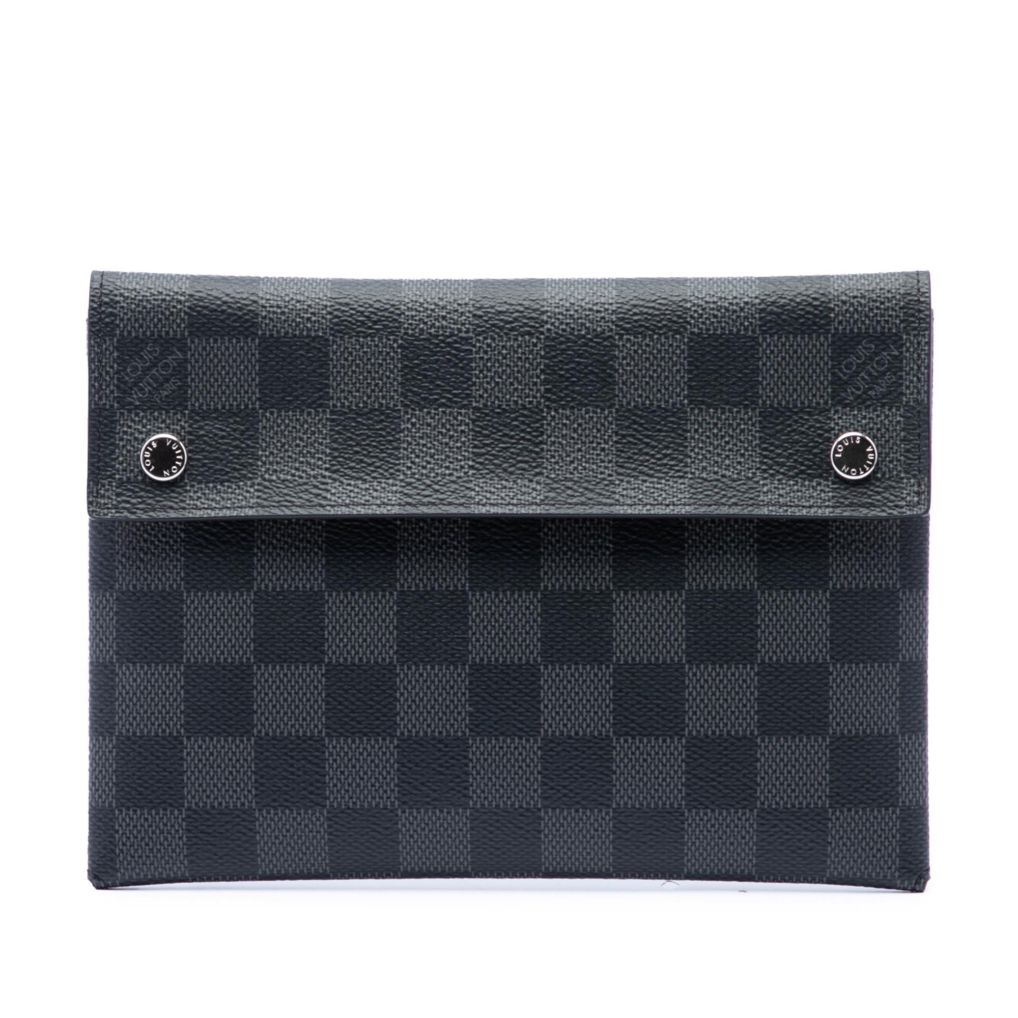 Louis Vuitton Damier Graphite Alpha Pochette MM
