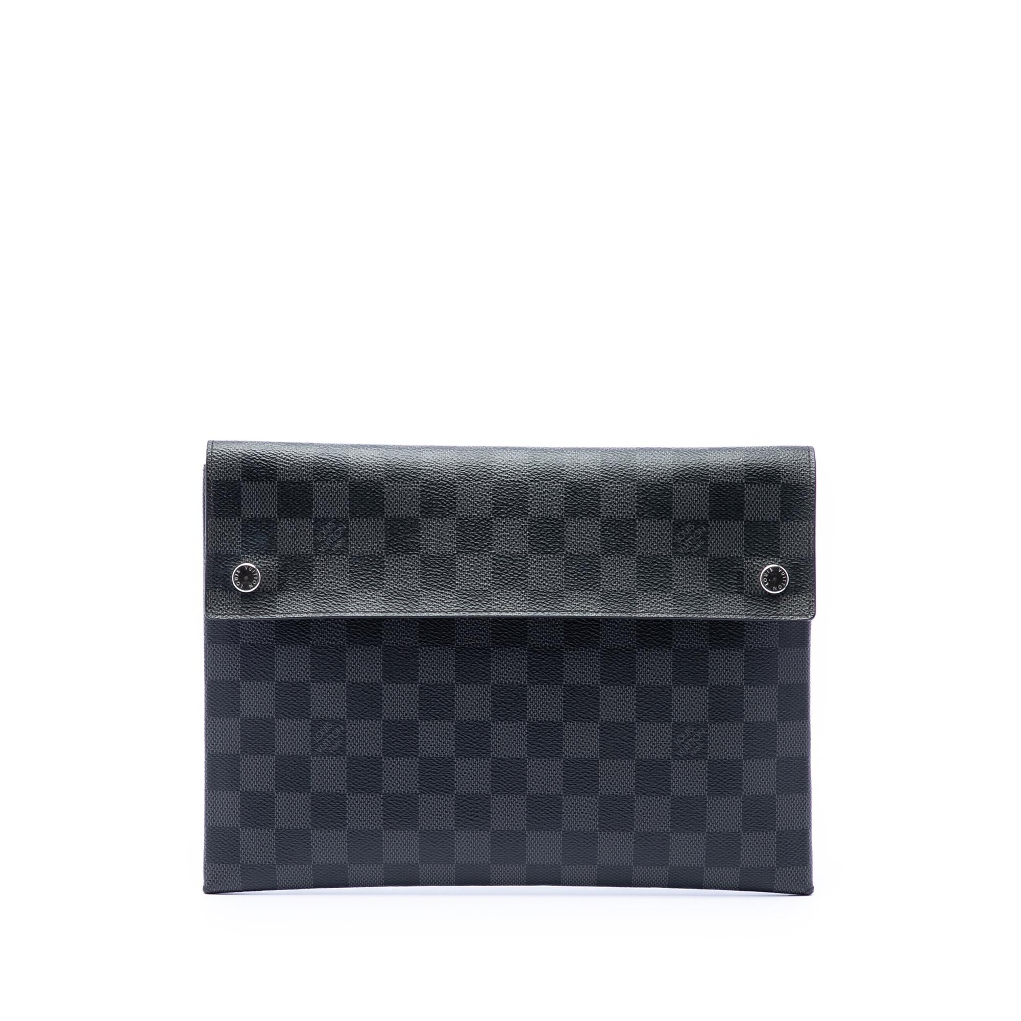 Louis Vuitton Damier Graphite Alpha Triple Pochette