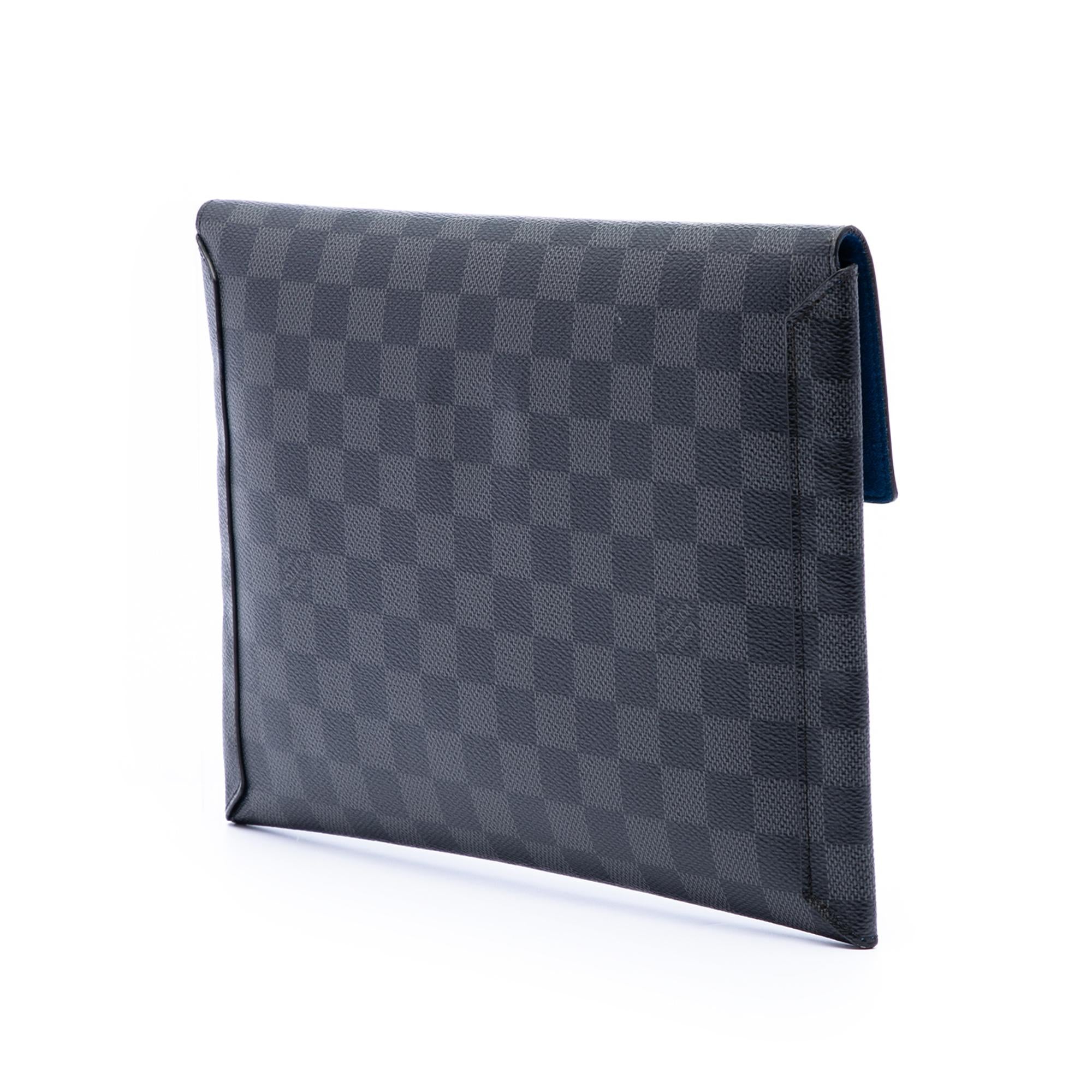 Louis Vuitton Damier Graphite Alpha Triple Pochette